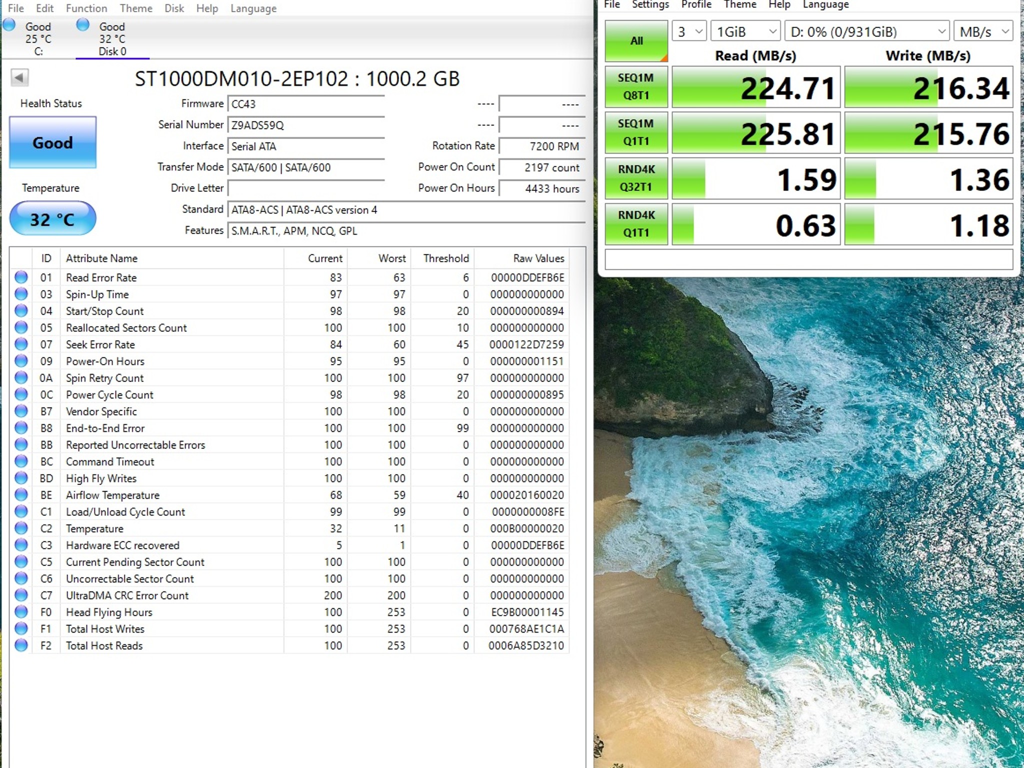 Seagate Barracuda 1TB SATA HDD