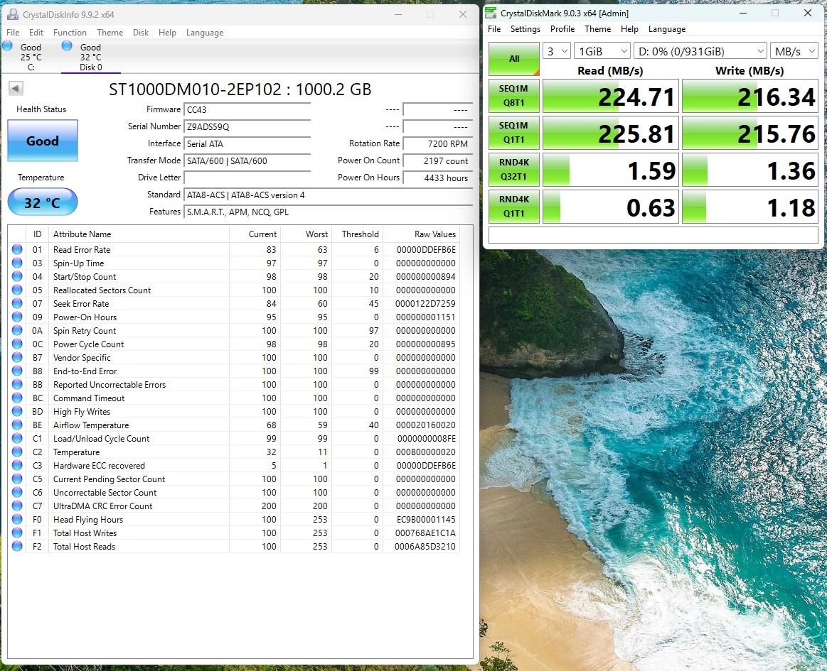 Seagate Barracuda 1TB SATA HDD