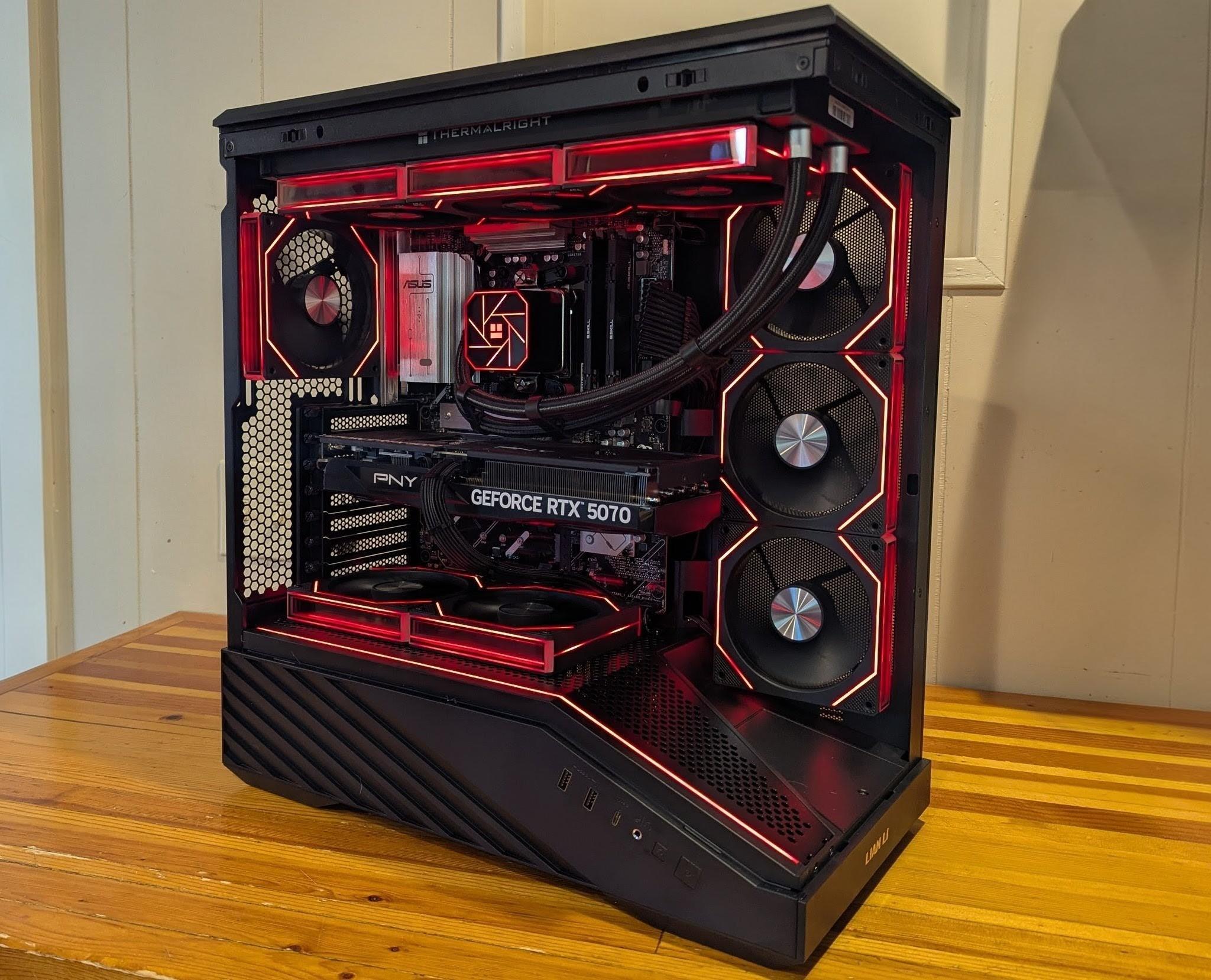 🖤 Ryzen 5 9600X | RTX 5070 | 32GB DDR5 | 1440p Gaming PC 🖤