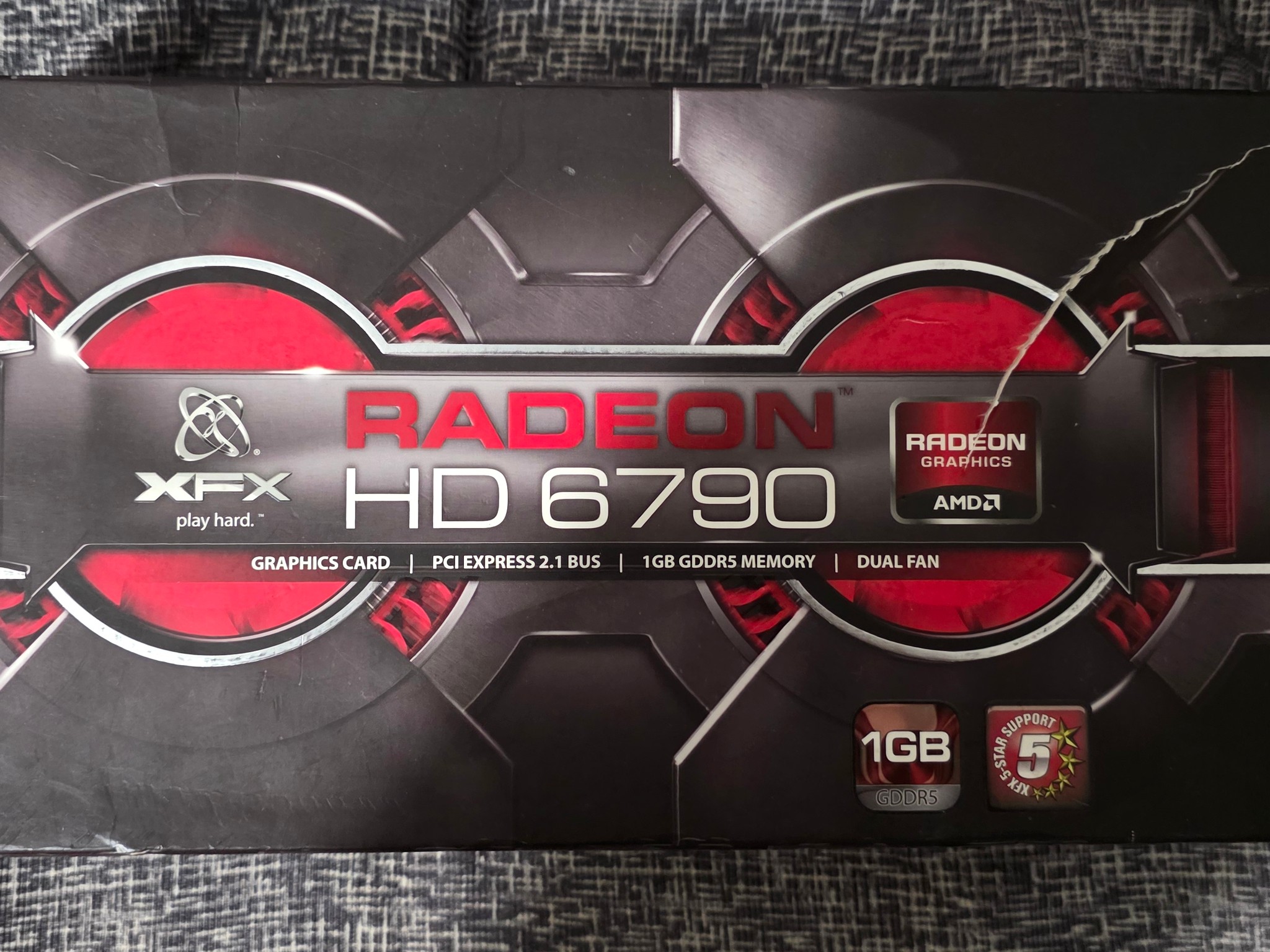 XFX AMD HD 6790 1GB GDDR5 w/Dual mDP HDMI DVI Graphics Card HD-679X-ZD
