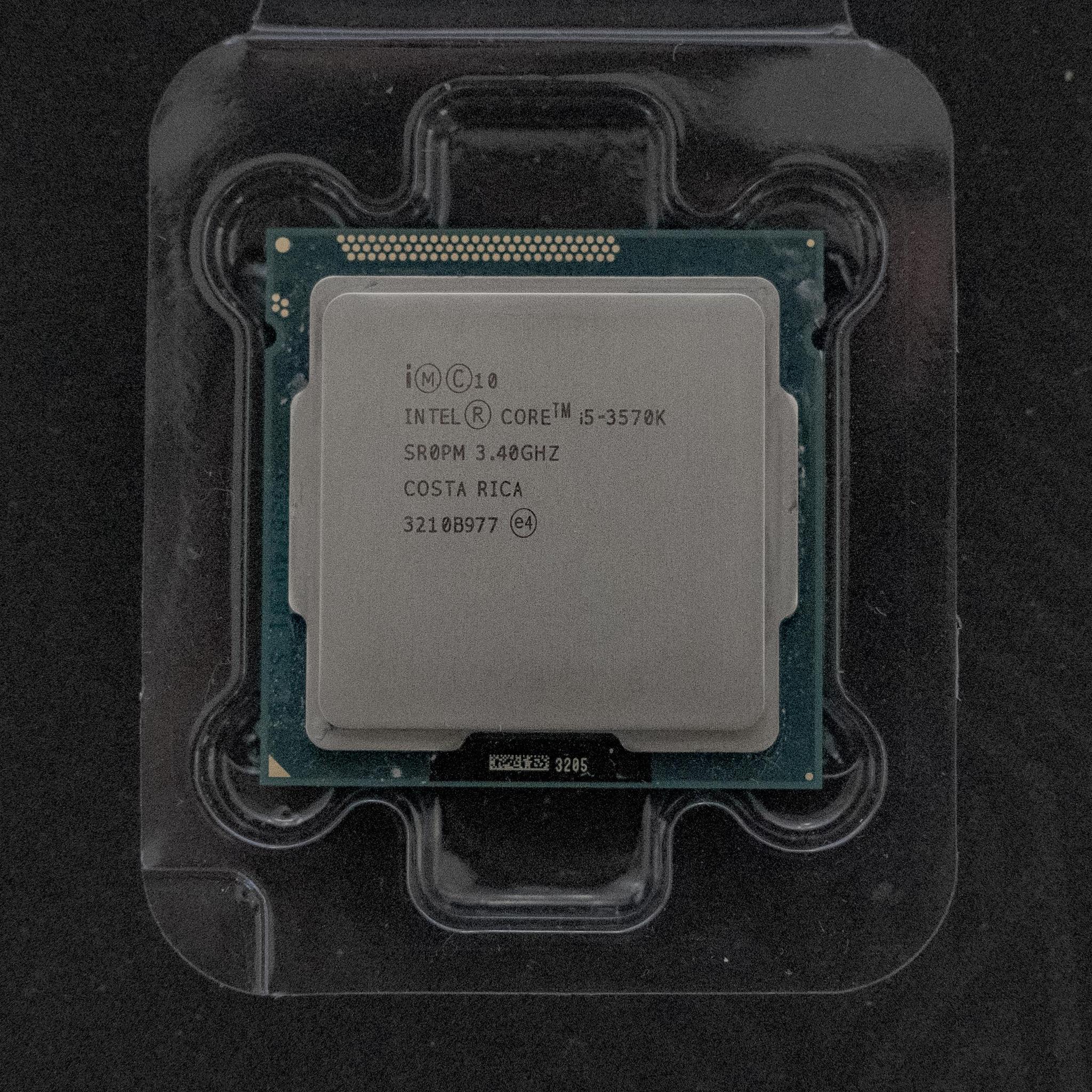 I5 3570K + Stock Cooler Combo