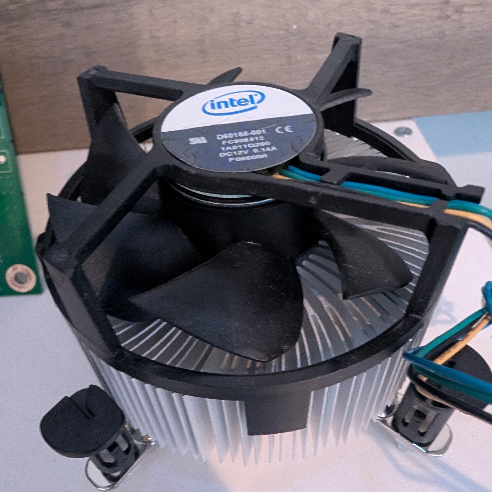 CPU GPU RAM Motherboard, Cooler, Expansion card and Fan combo