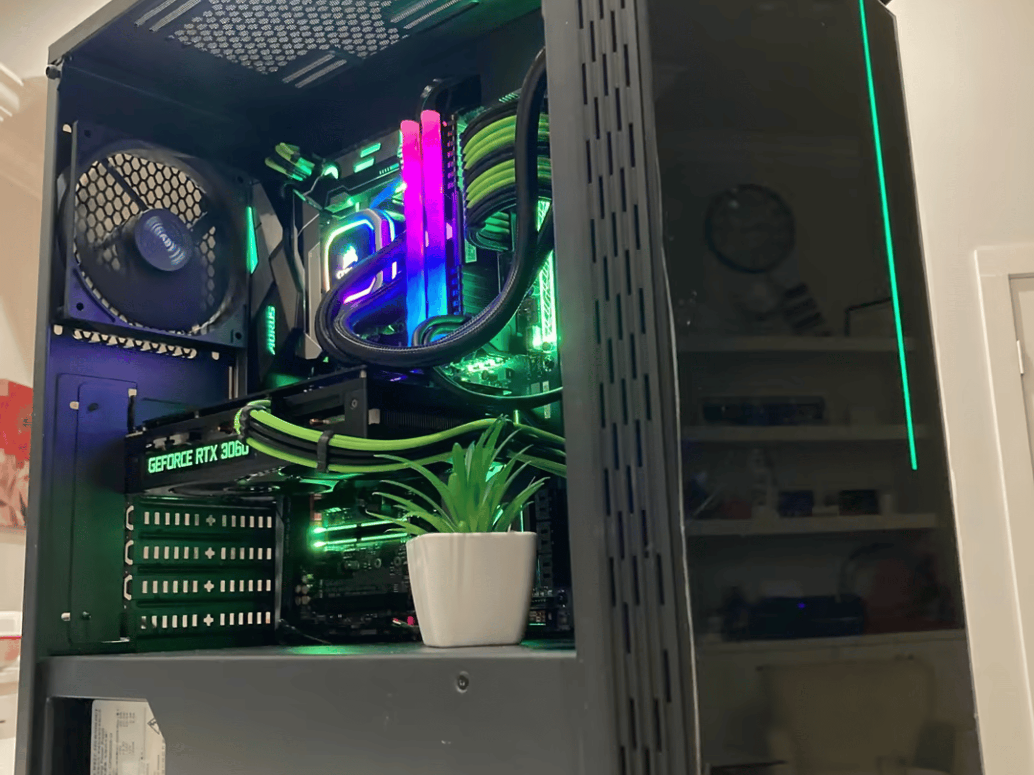 “Octane”// I7-9700, RTX 3060 12GB High-End Gaming PC