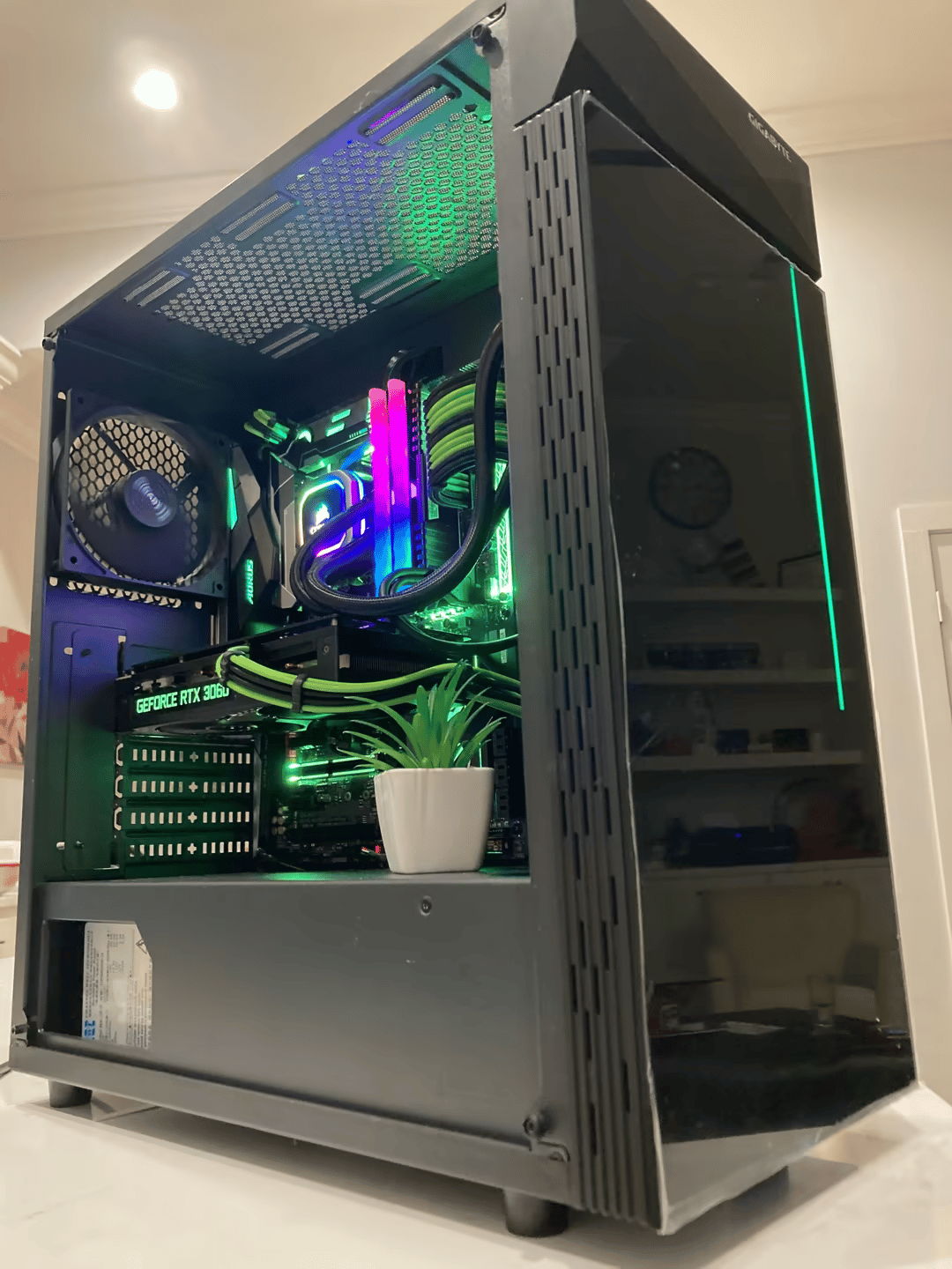 “Octane”// I7-9700, RTX 3060 12GB High-End Gaming PC