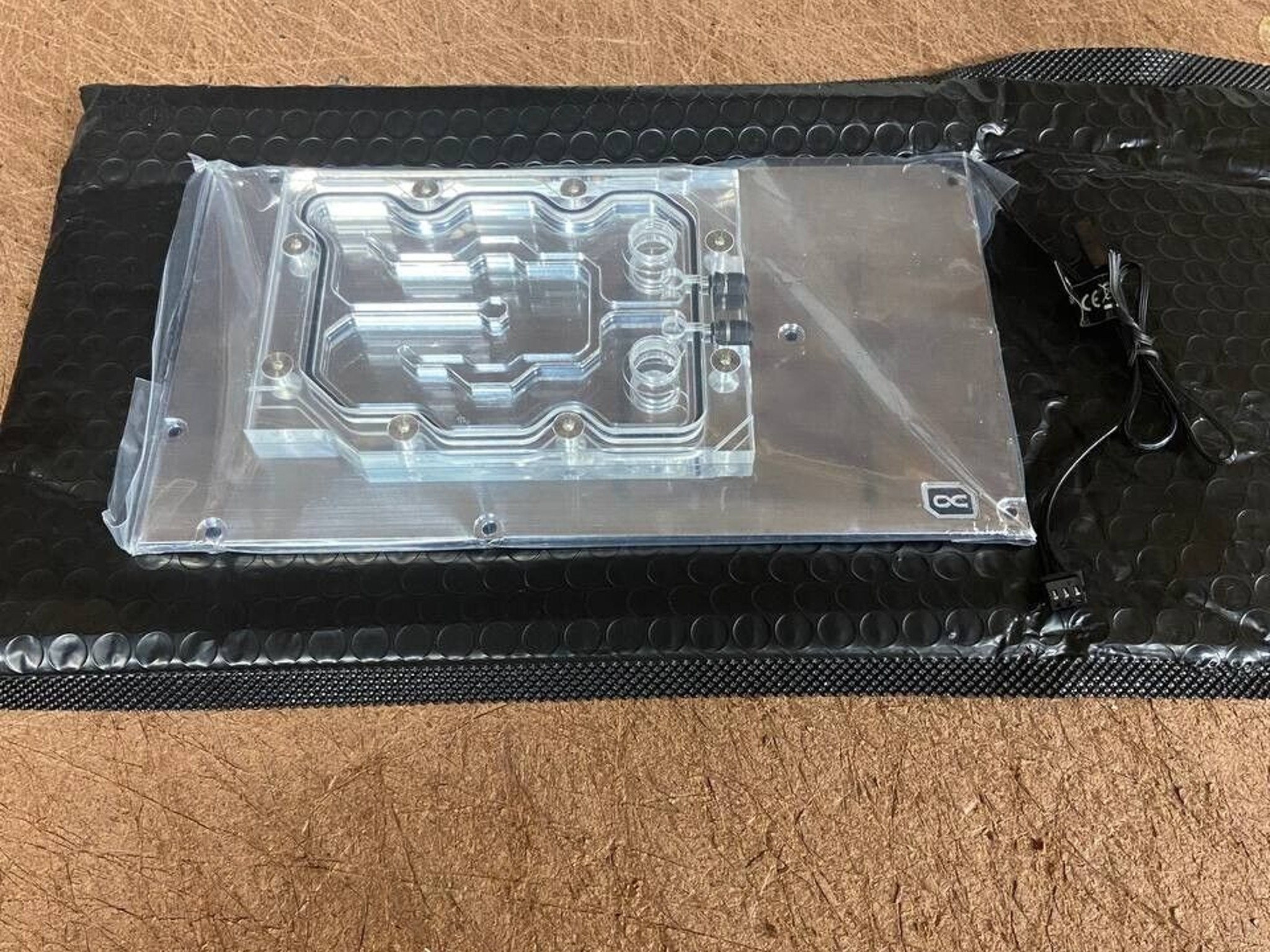 Alphacool Eisblock Aurora GPX-N Acryl Active Backplate 3090 TI Founders Edition