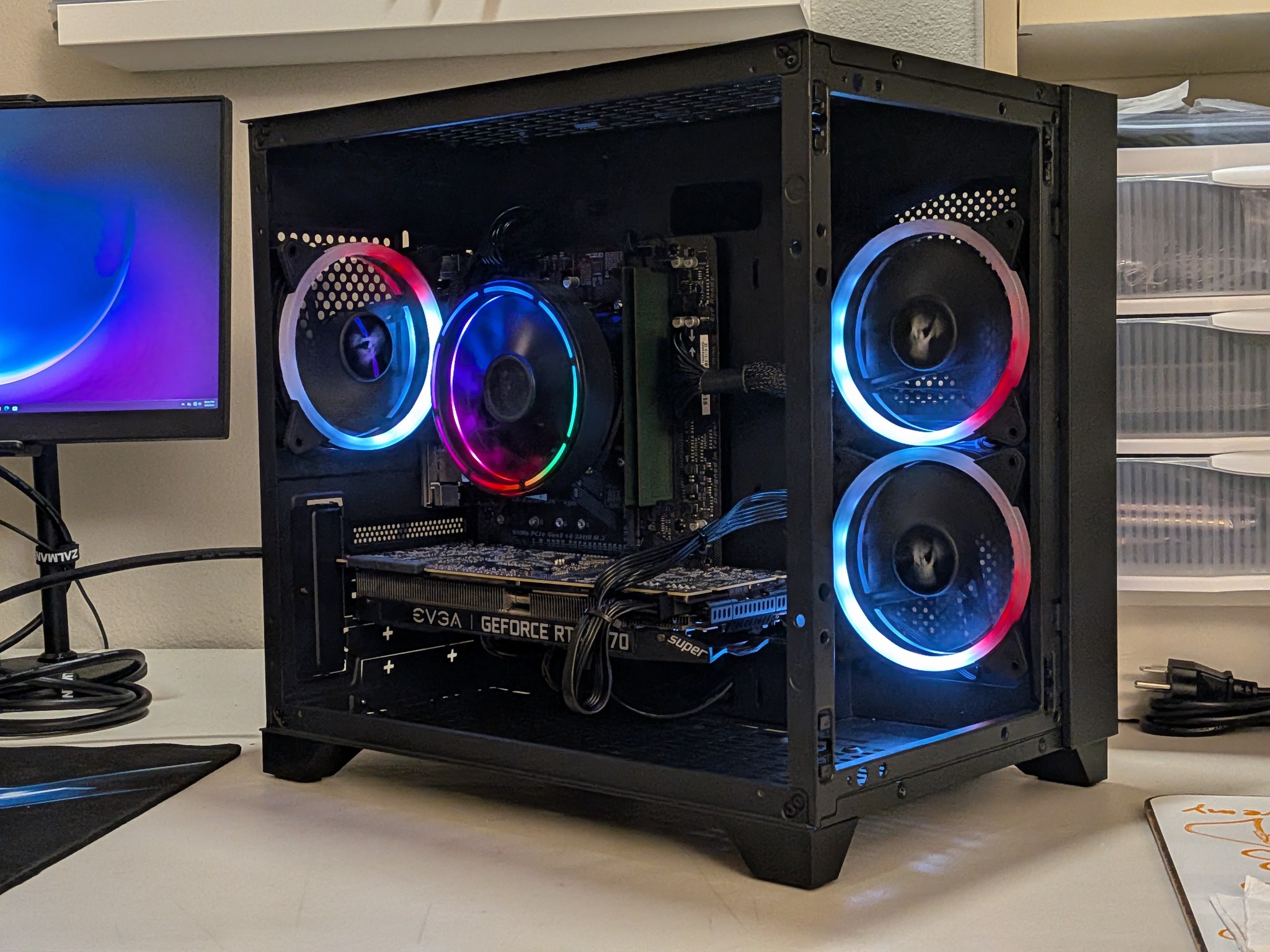 ⚡ Flash Sale! Gaming PC | GeForce RTX 2070 Super | Ryzen 4100 | 16GB RAM | 512GB SSD | WIFI | WIN 11
