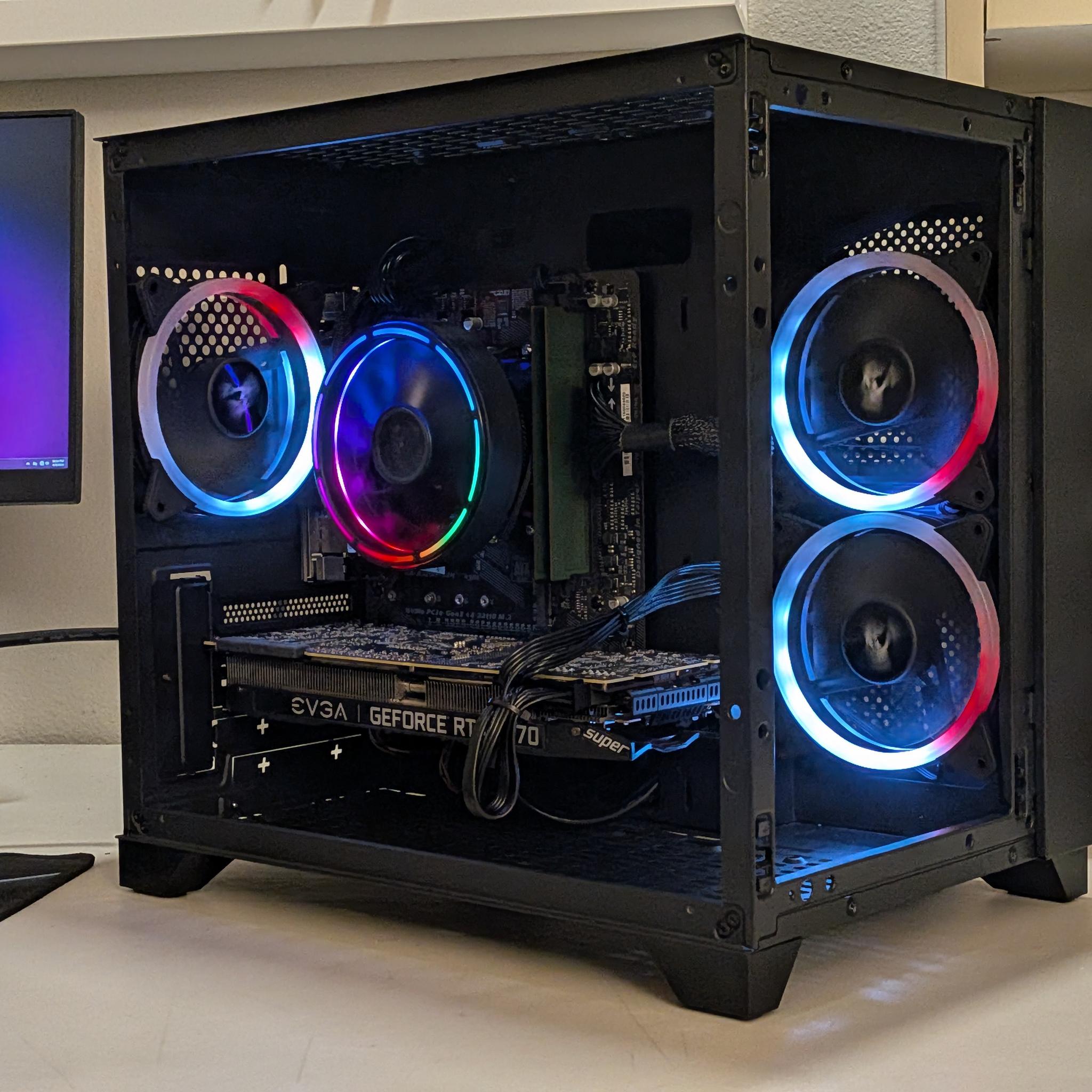⚡ Flash Sale! Gaming PC | GeForce RTX 2070 Super | Ryzen 4100 | 16GB RAM | 512GB SSD | WIFI | WIN 11