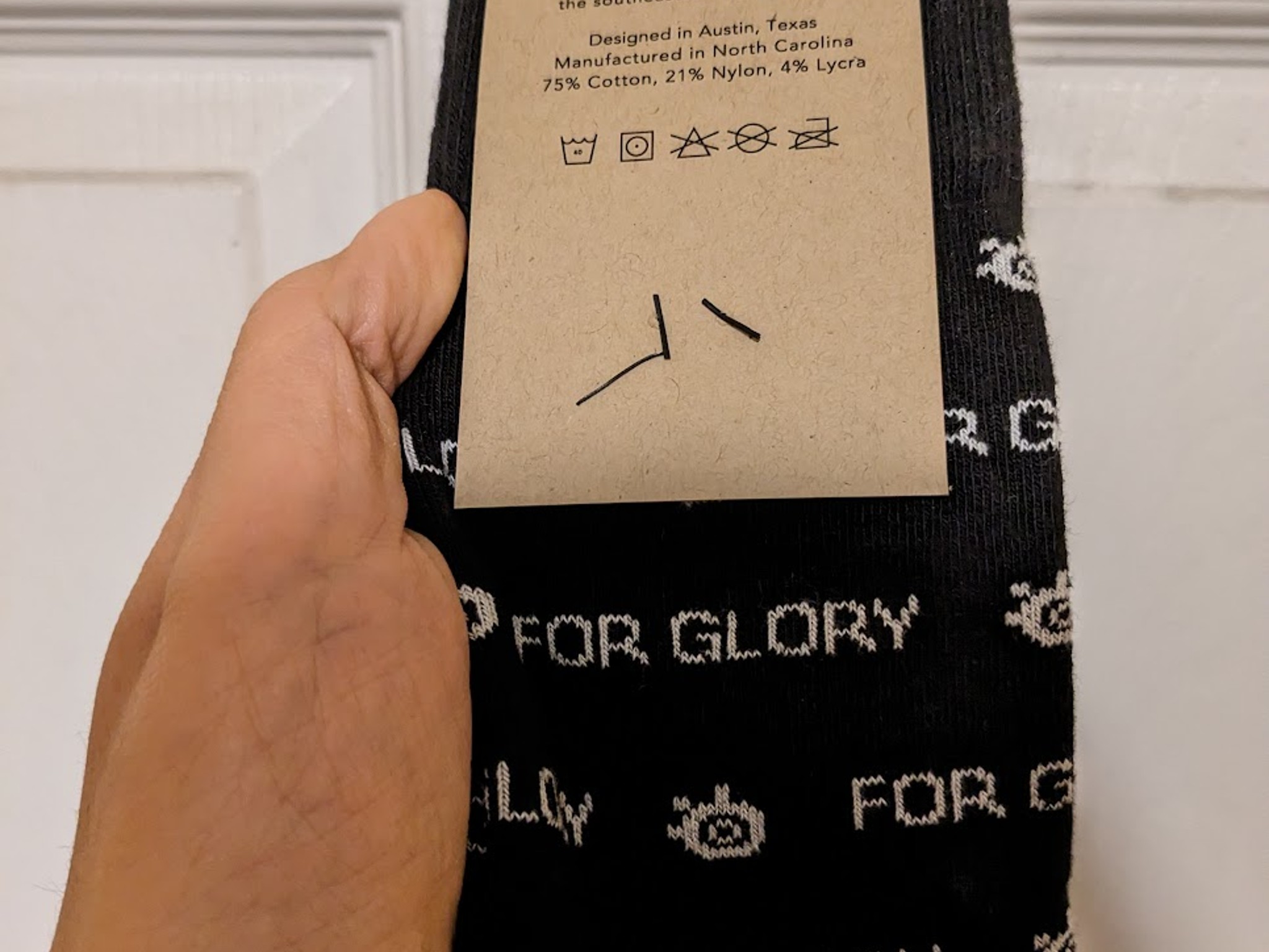 New Open Box SteelSeries Socks, Black