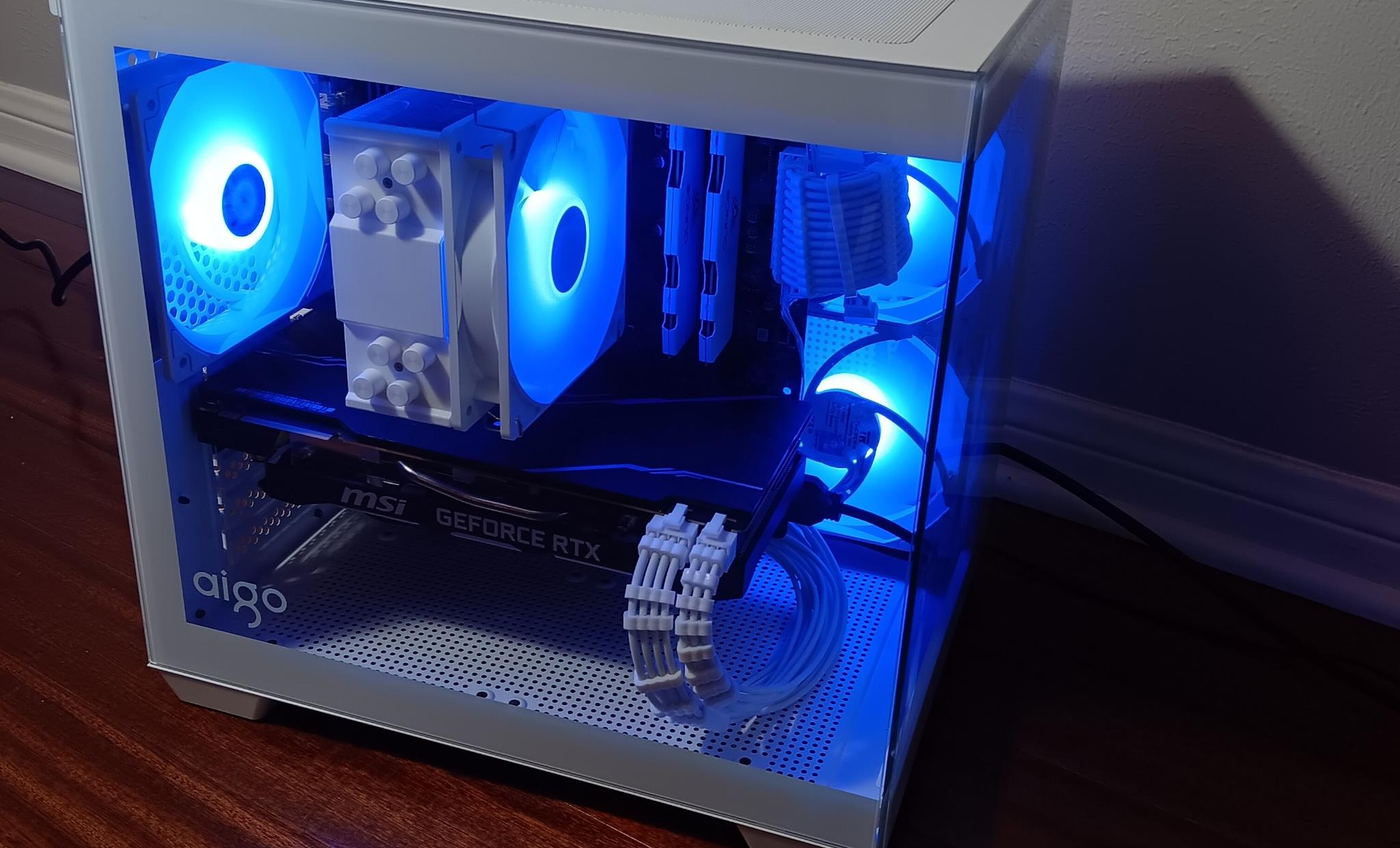 Amazing 1080p/1440p White RTX Gamer PC! | RTX 2070 Super | Ryzen 5 | 32GB DDR4 | 1TB NVMe SSD | Wifi