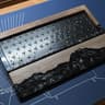 Artisan Walnut Wood Black Resin 65% Keyboard Case & Wrist Rest + DZ65 RGB V3 PCB