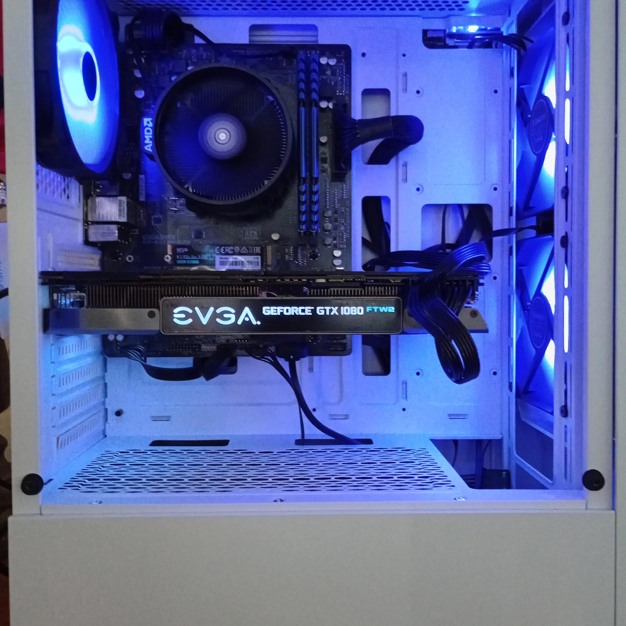 New Custom Built 1080P Gaming Rig w/ Ryzen 5 3600 & EVGA GTX 1080 8GB VRAM