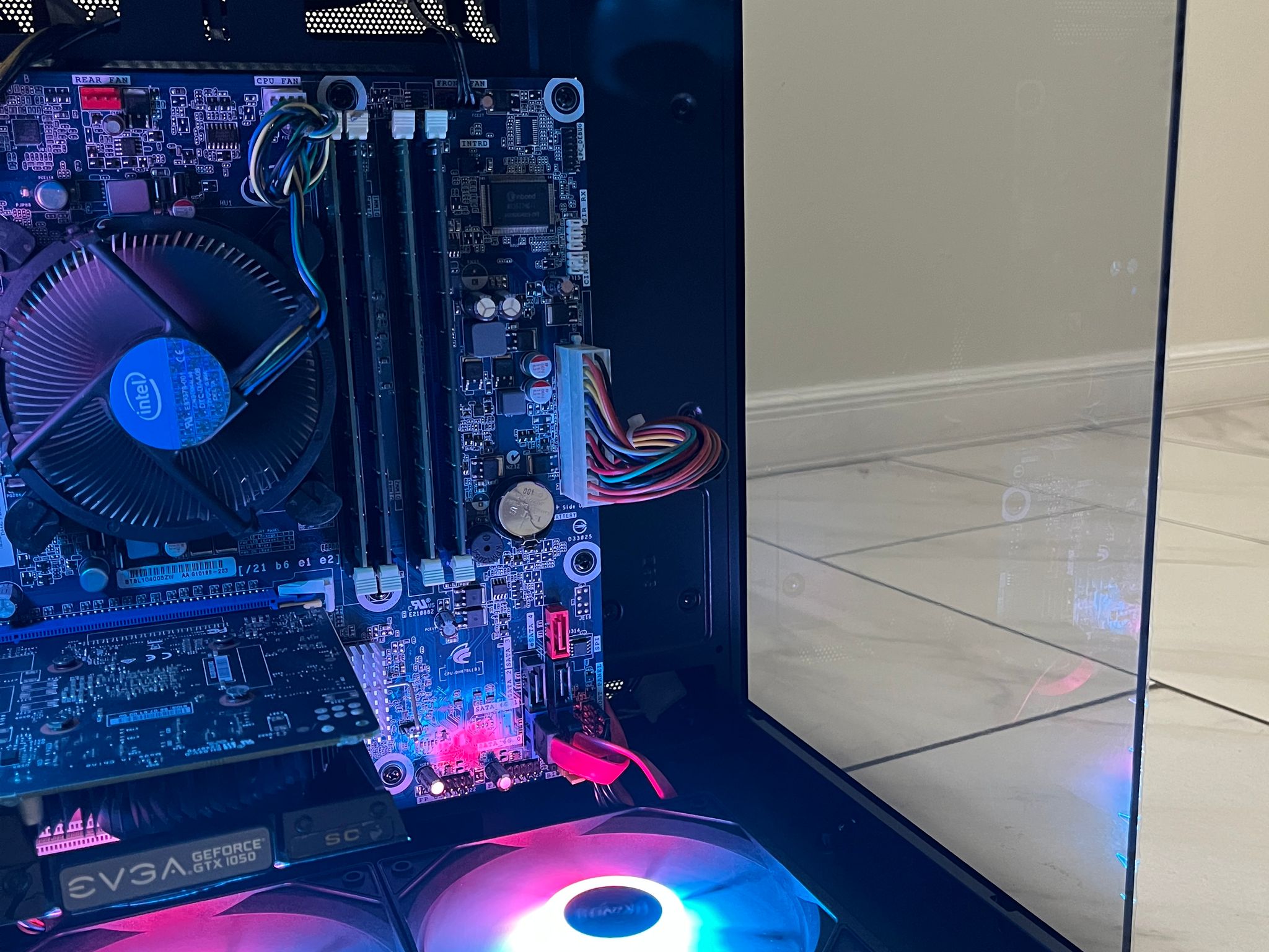 Super Budget Gaming PC - Intel i7-2600, NVIDIA GTX 1050, 12GB RAM, 580GB Storage, w/ Wi-Fi & BT