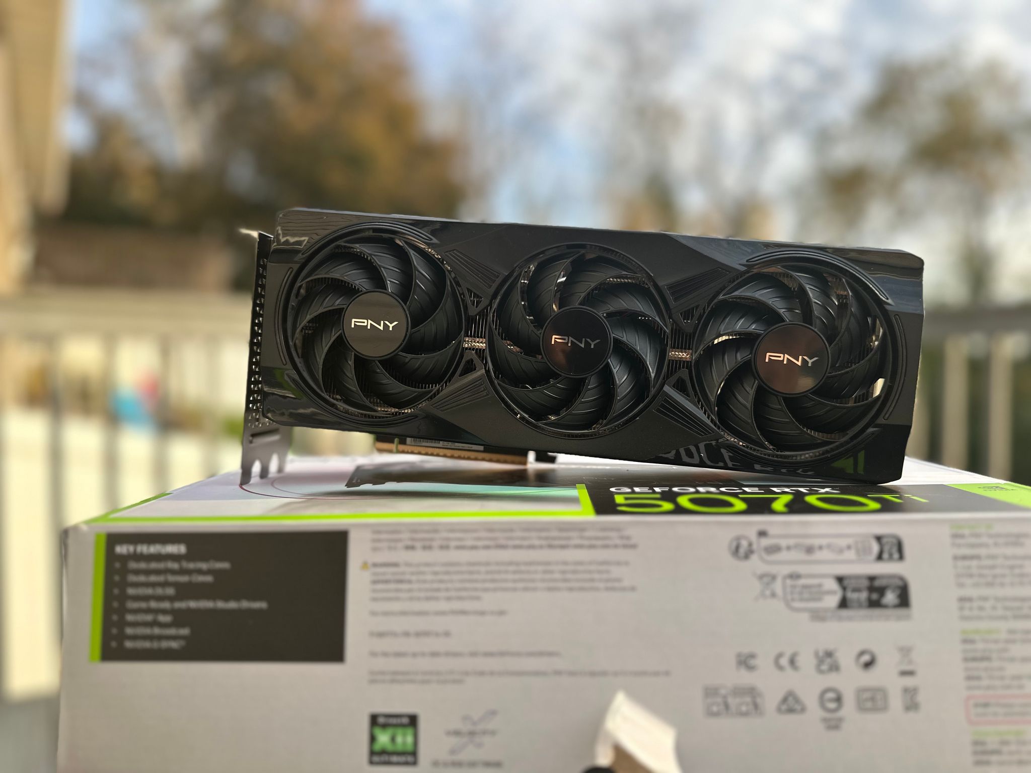 PNY GeForce RTX 5070 Ti OC Triple Fan
