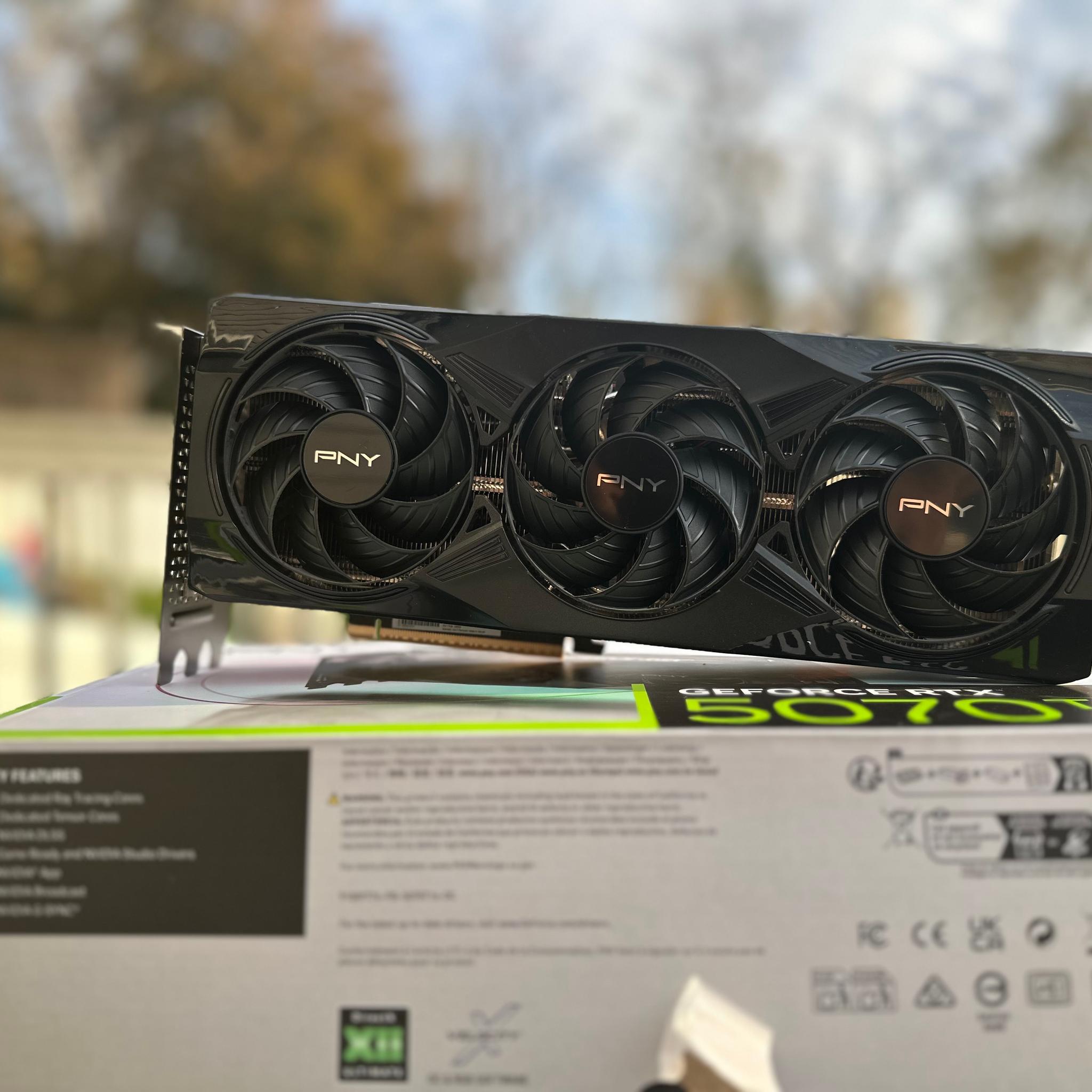 PNY GeForce RTX 5070 Ti OC Triple Fan