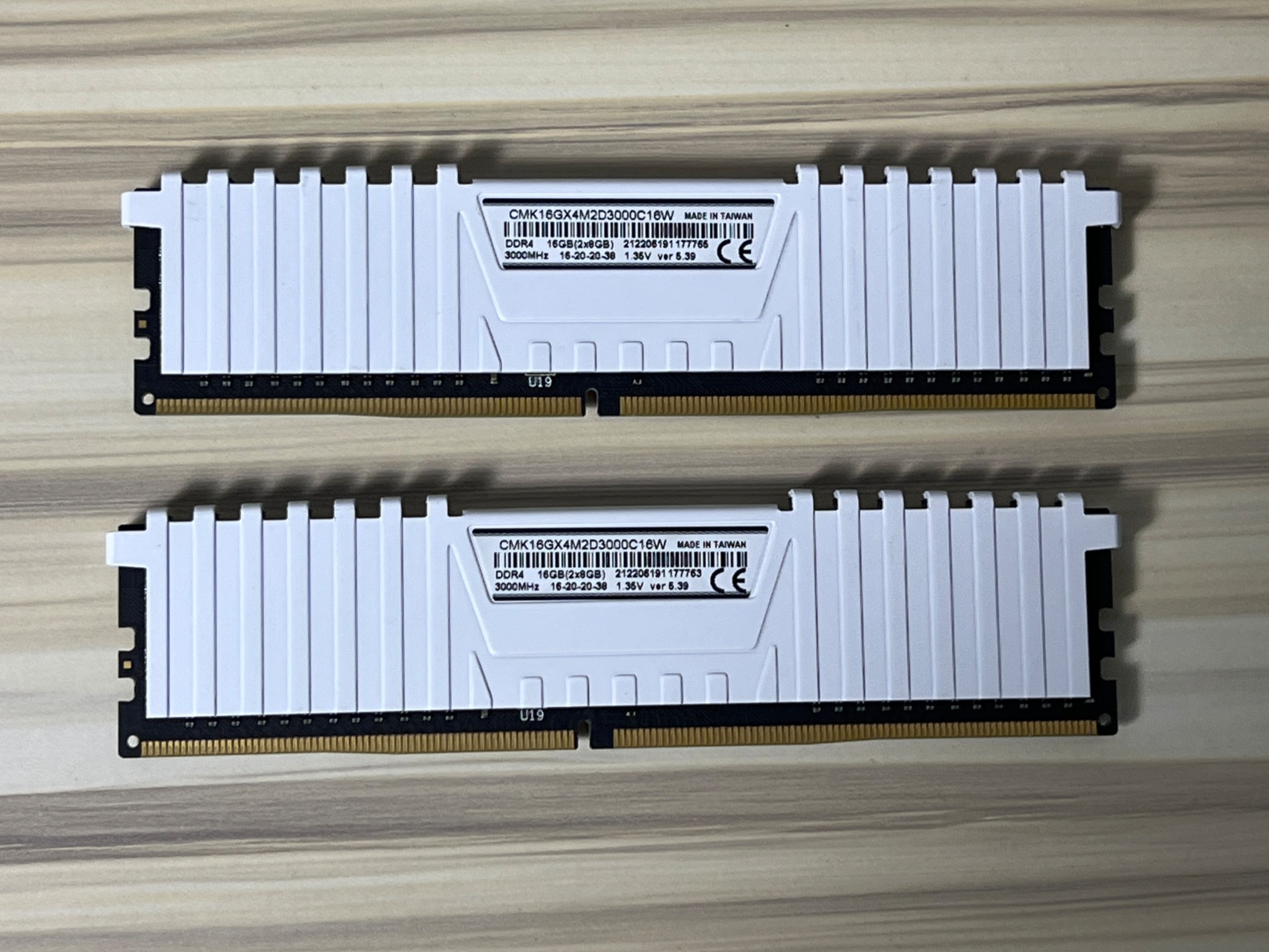 Corsair Vengeance LPX White 16gb (2x8gb) 3000MHz DDR4 RAM