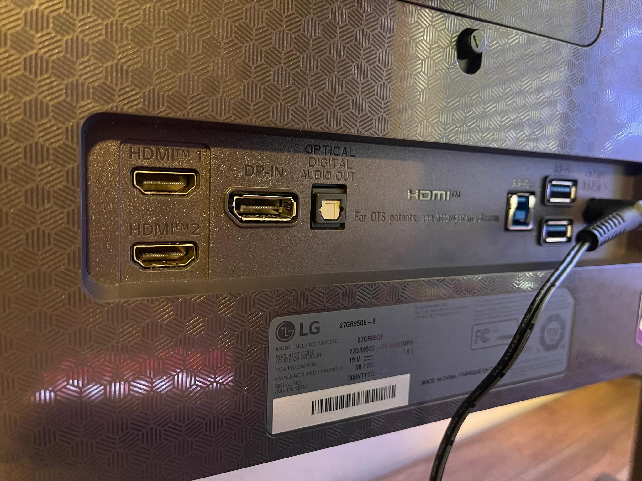 LG 27" UltraGear OLED Gaming Monitor - 27GR95QE-B 2k 240Hz