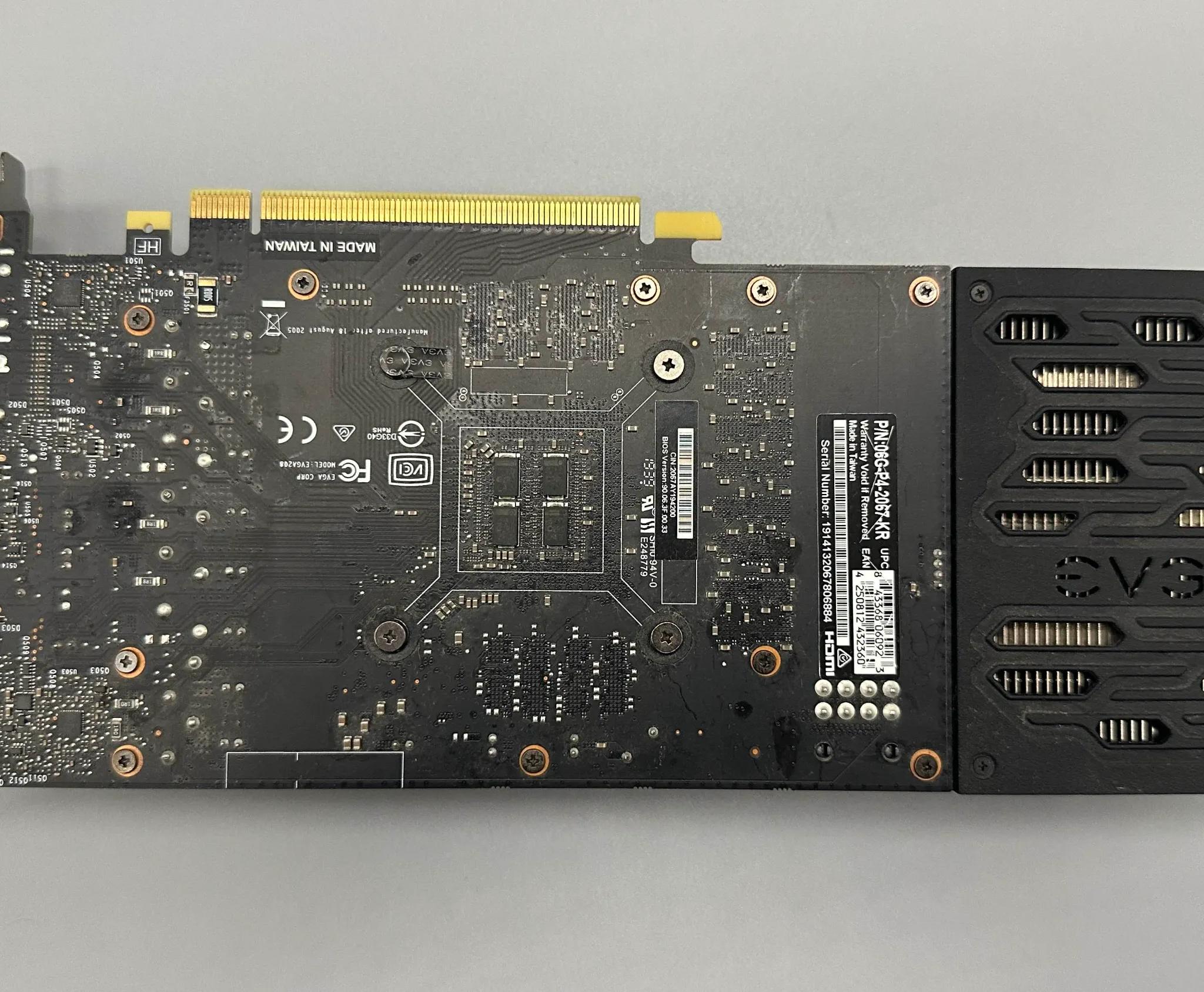 EVGA GeForce RTX 2060 SC Ultra GAMING, 06G-P4-2067-KR, 6GB GDDR6, Dual HDB Fans