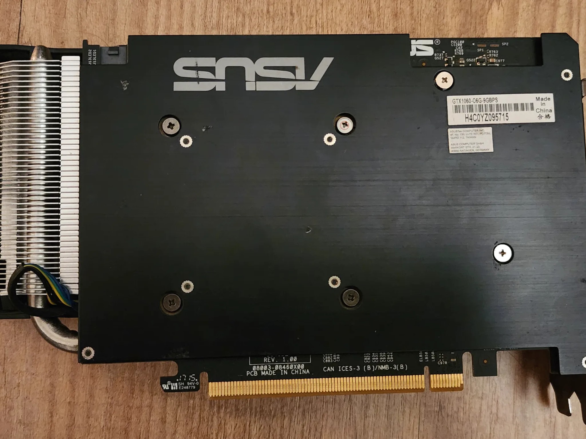 ASUS GTX 1060 6GB