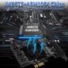 PCIe 8-Port SATA Controller Card 6 Gbps Windows, MAC, Linux w/ 8 SATA Cables & Low Profile Bracket