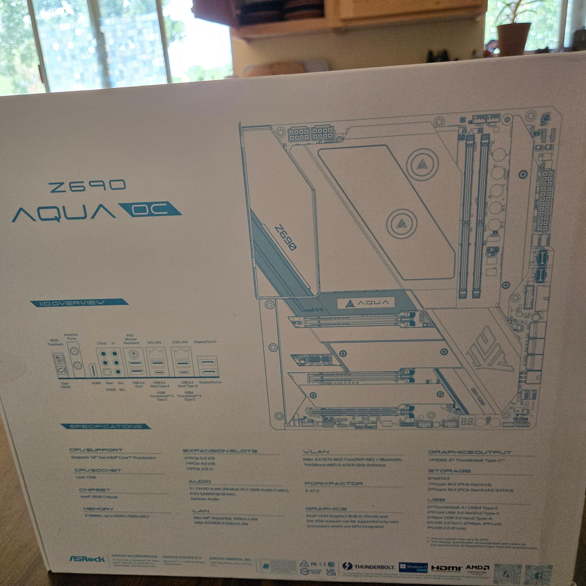 ASRock Z690 AQUA OC Limited Edition #/500 – NEW Factory Sealed