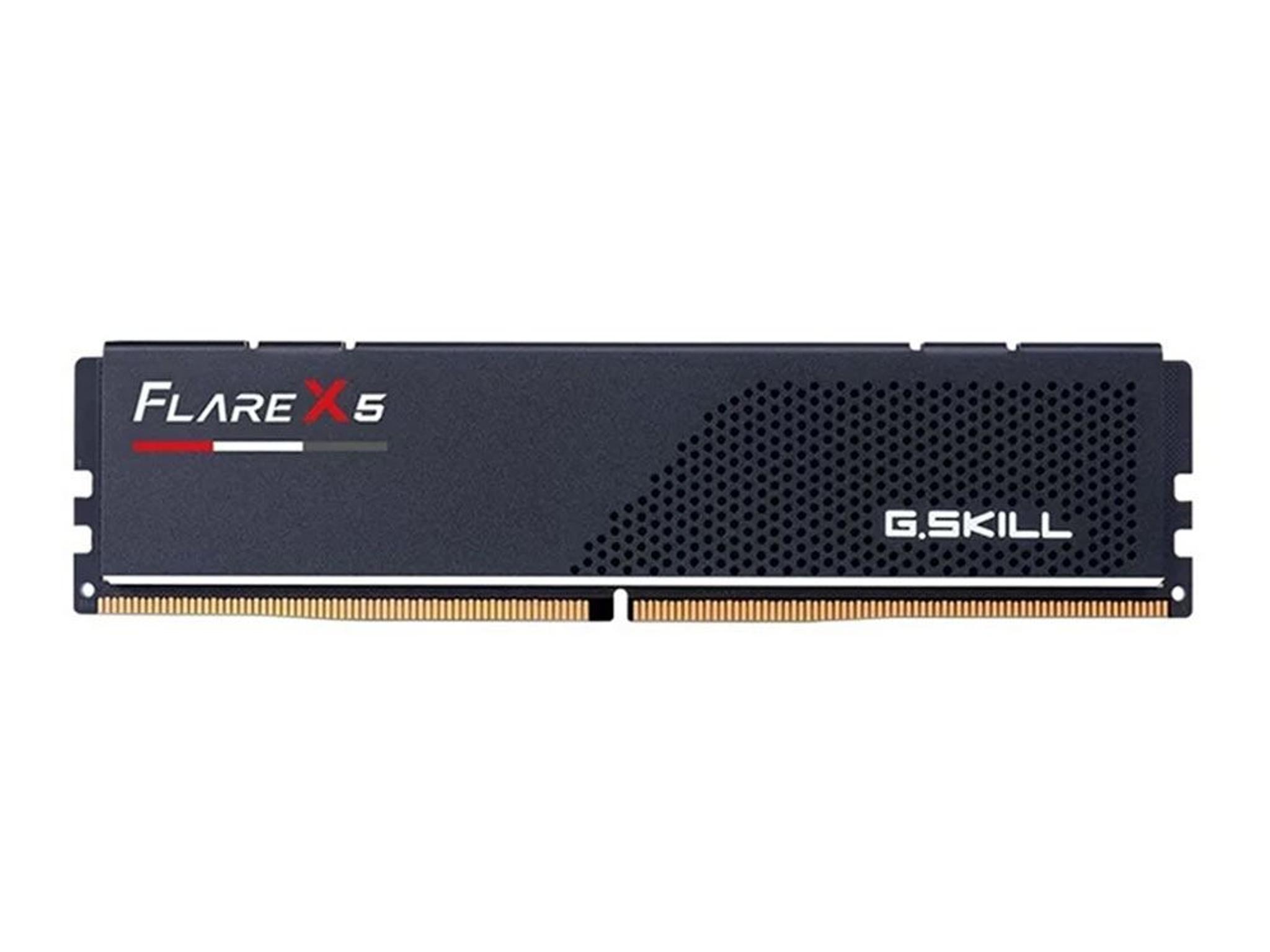 G.Skill Flare X5 16GB: 1 x 16GB DDR5-6000 PC5-48000 CL36 Single Channel Desktop Memory Module Black