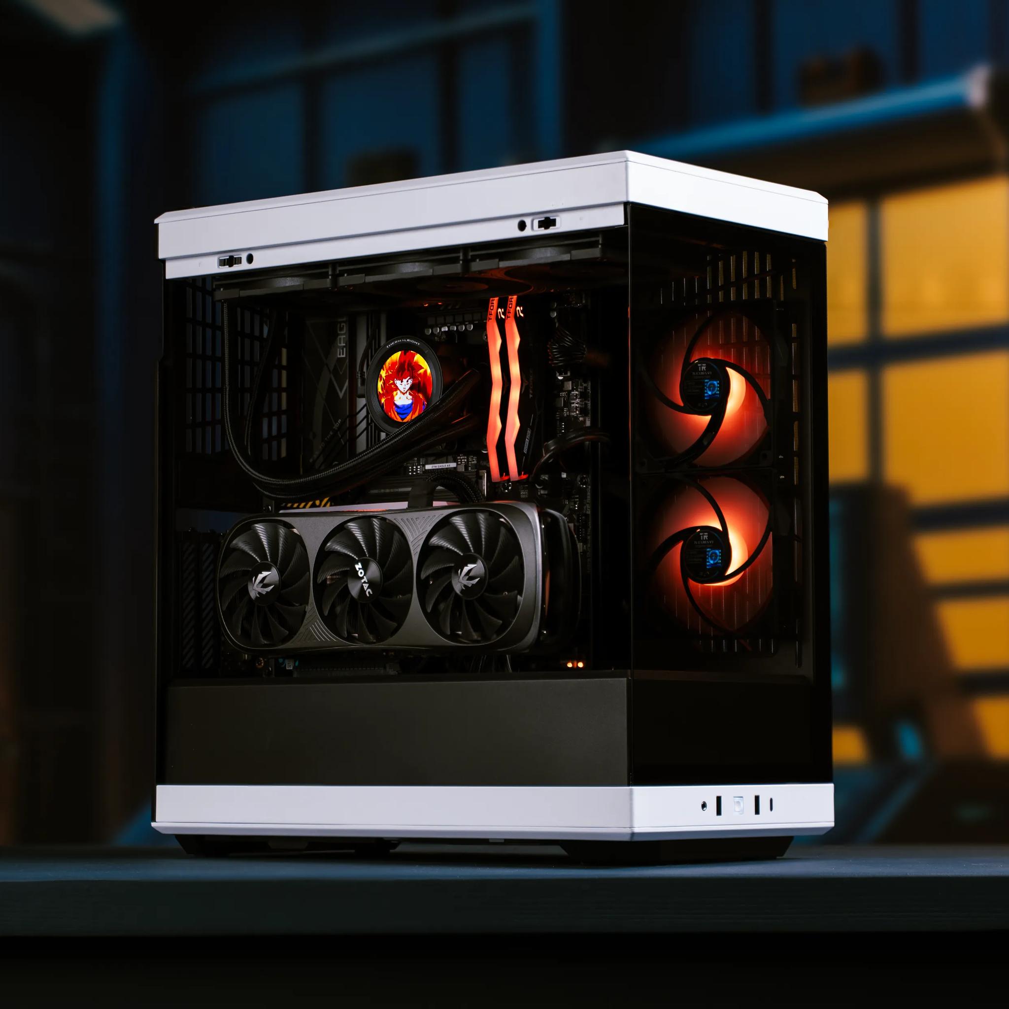 “Nebulor X” RTX 4070 Ti Intel Core i7 13700KF 32GB 2TB Windows 11 Workstation Gaming PC