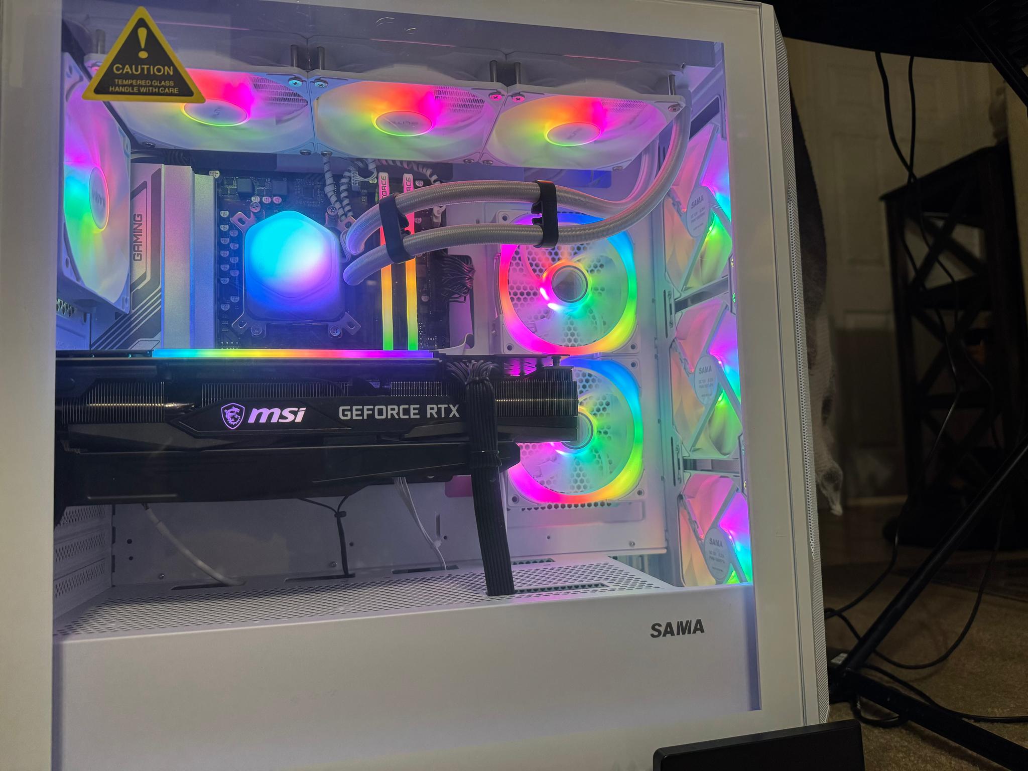 GeForce RTX 3070 Ti Custom Gaming PC - Ryzen 5 9600X