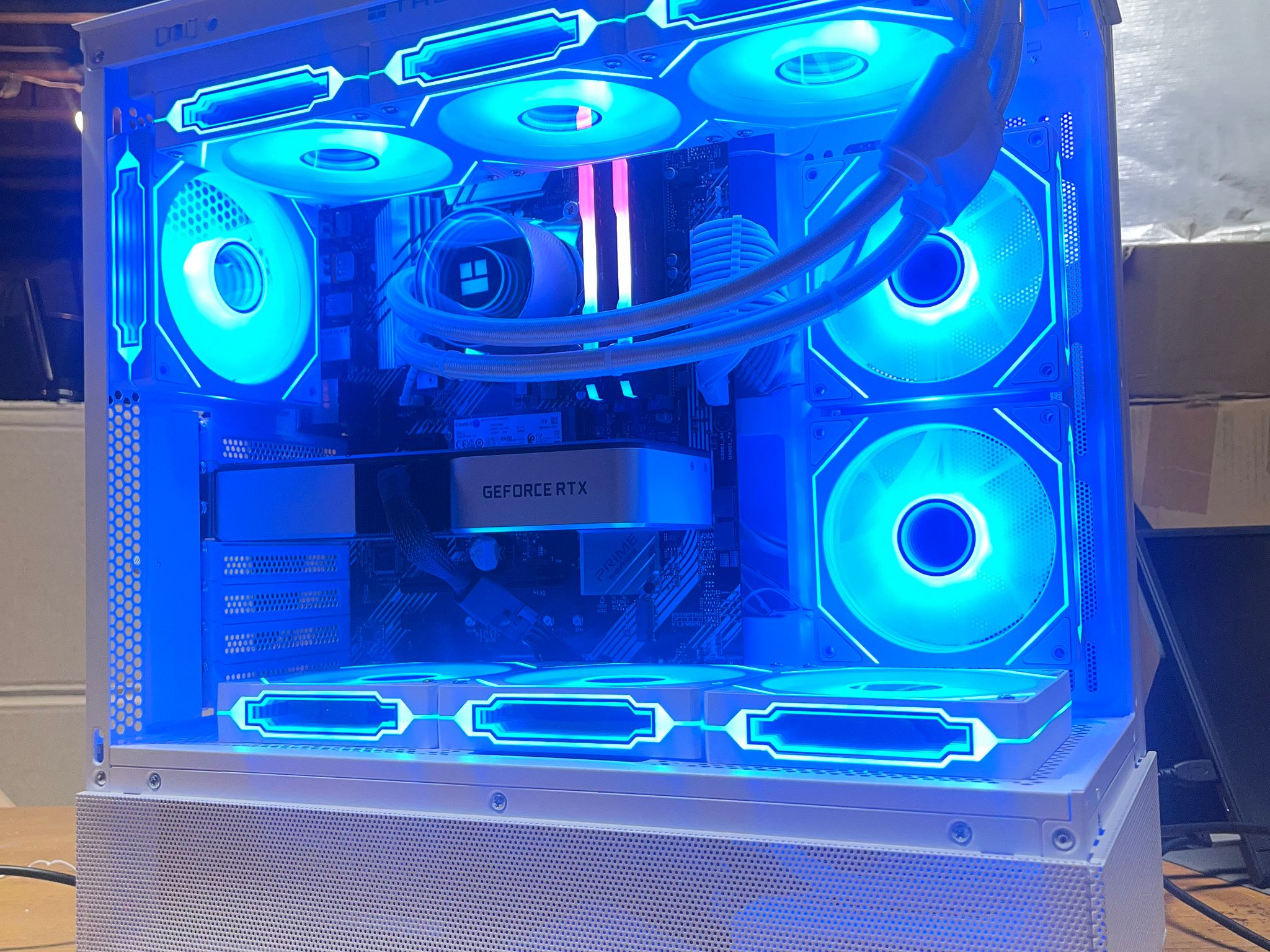 RTX 3060 Ti | Intel I9 10850K White Gaming PC