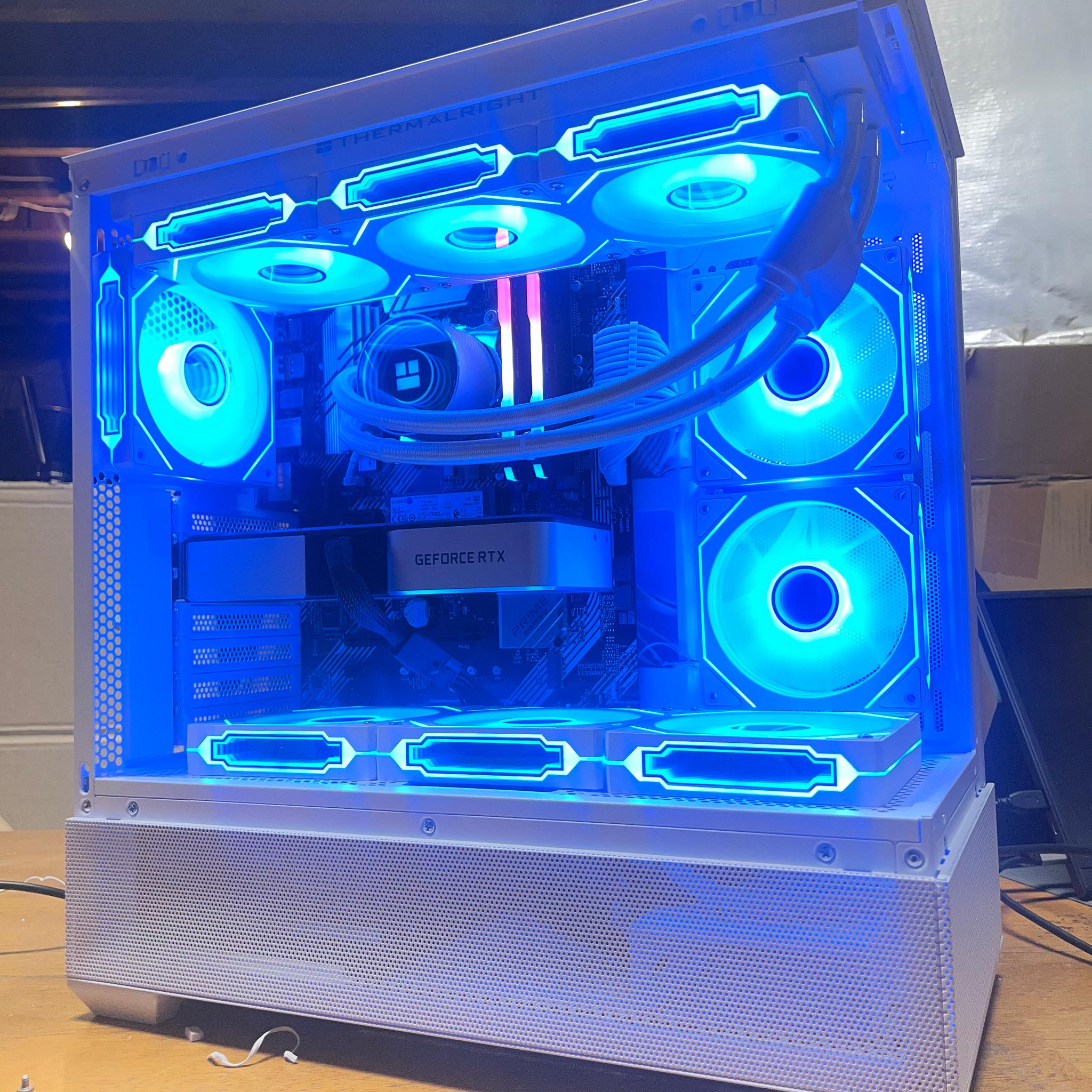 RTX 3060 Ti | Intel I9 10850K White Gaming PC