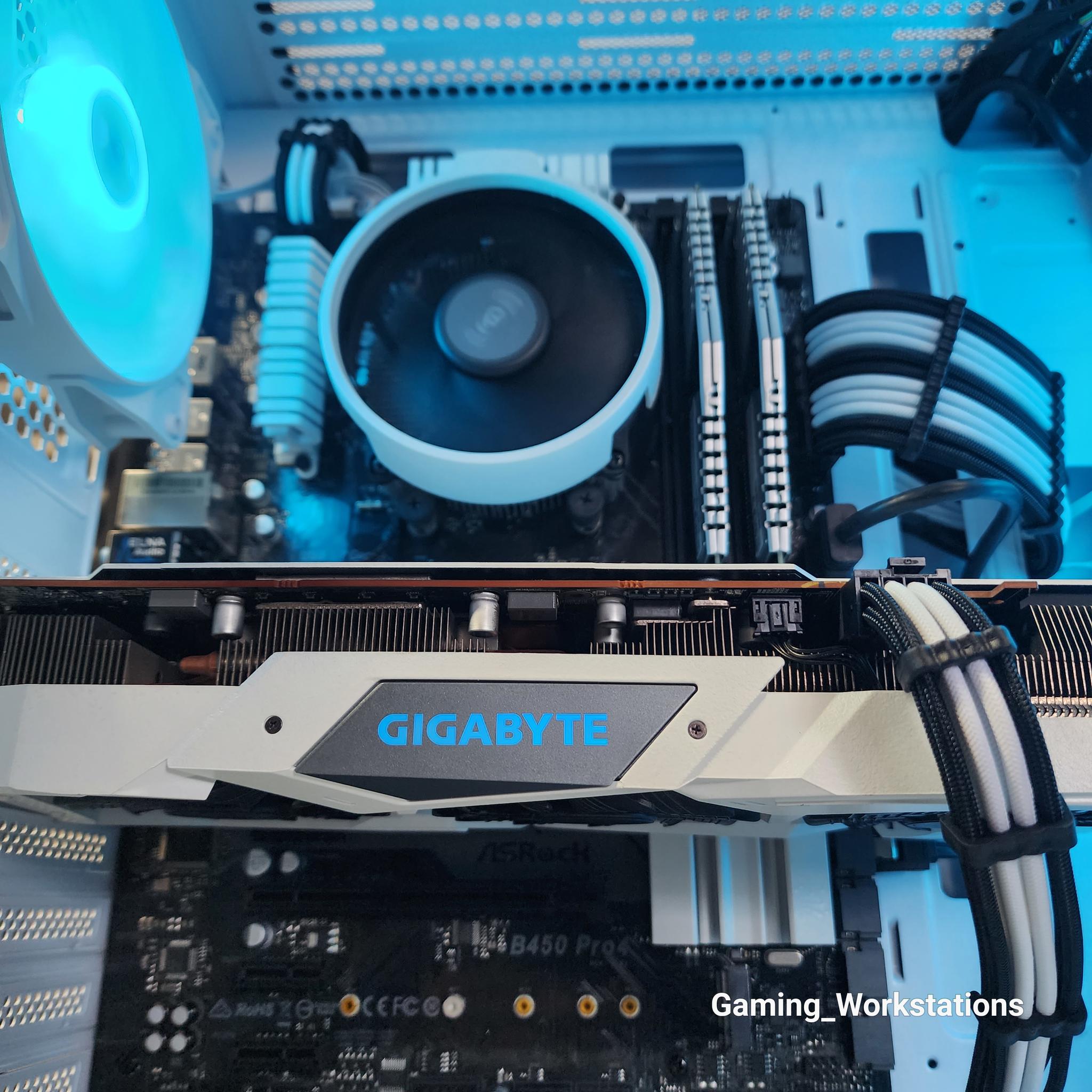 🧊🤍🧊 AMD Ryzen 7 1700 // Gigabyte Radeon RX 5700 8GB // XPG Z1 16GB 3200MHz
