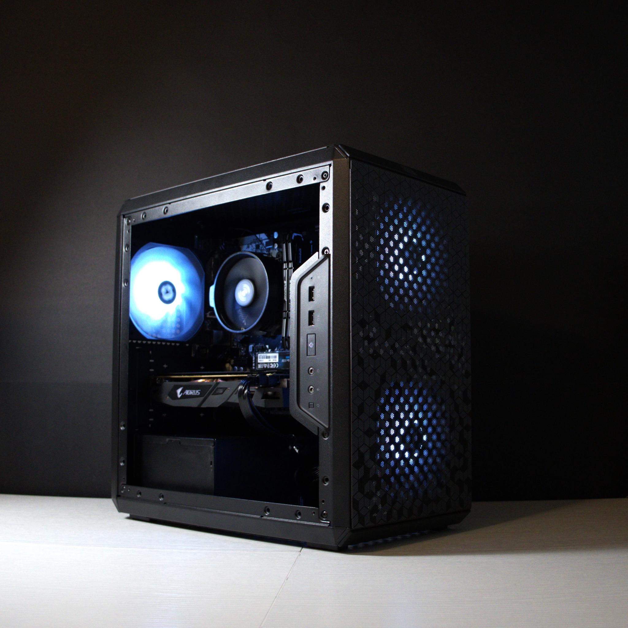 👽DARK HOLE👽 Gaming PC | AMD Ryzen 5 3600 | 16GB | RX 580 8GB | 512GB SSD | Win11 | Wi-Fi