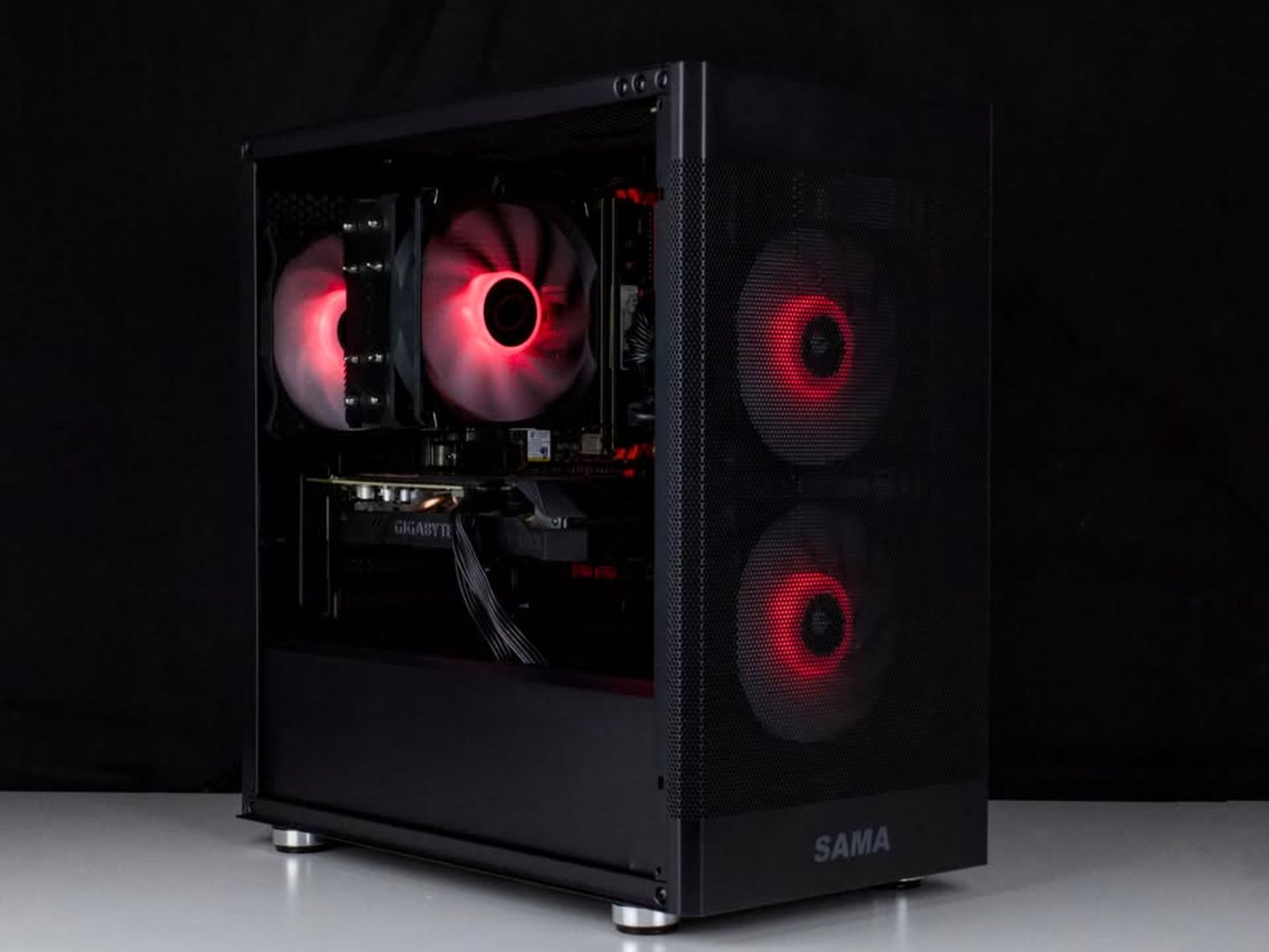 ⚫️🔴 Gaming PC – GTX 1660 TI, Ryzen 5 3500X, 16GB RAM, 512GB SSD - WiFi, BlueTooth 🔴⚫️