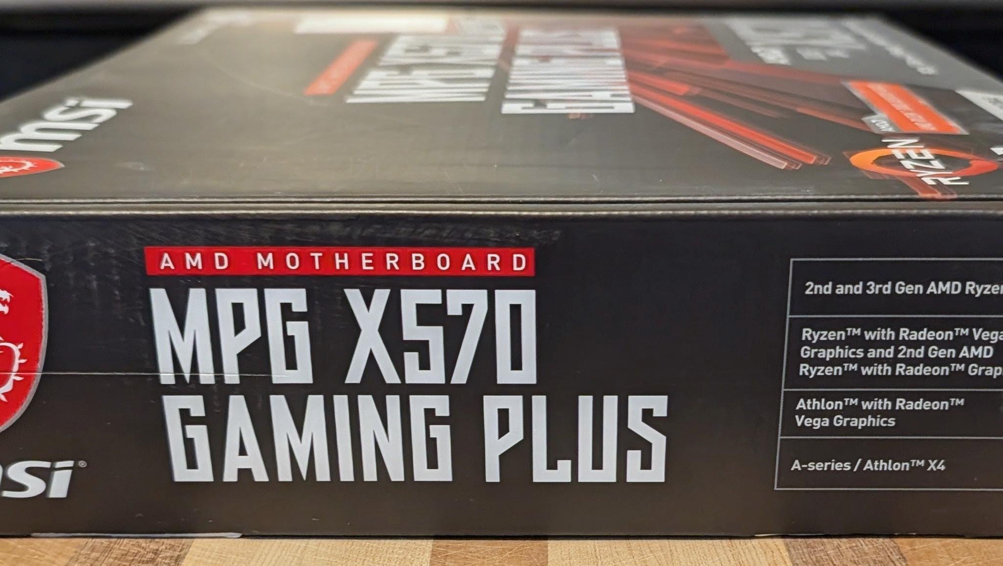 AM4 X570 MSI MPG Gaming Plus Full ATX
