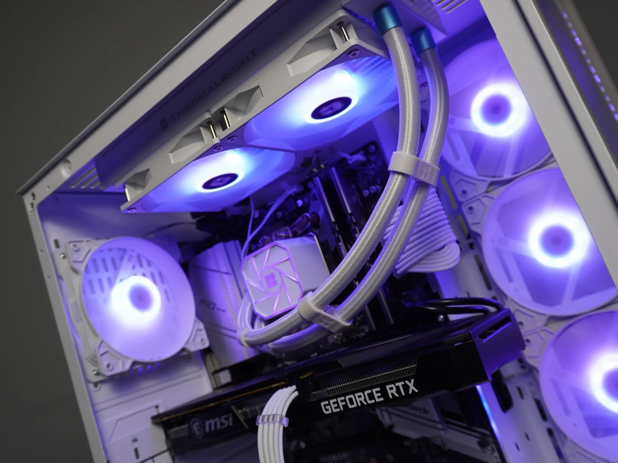 🤍WHITE BEAST🤍 1080p/1440p Machine 💚 RTX 3060ti 8GB 🧡 Ryzen 5 5600 | 32GB RAM | 1TB NVME
