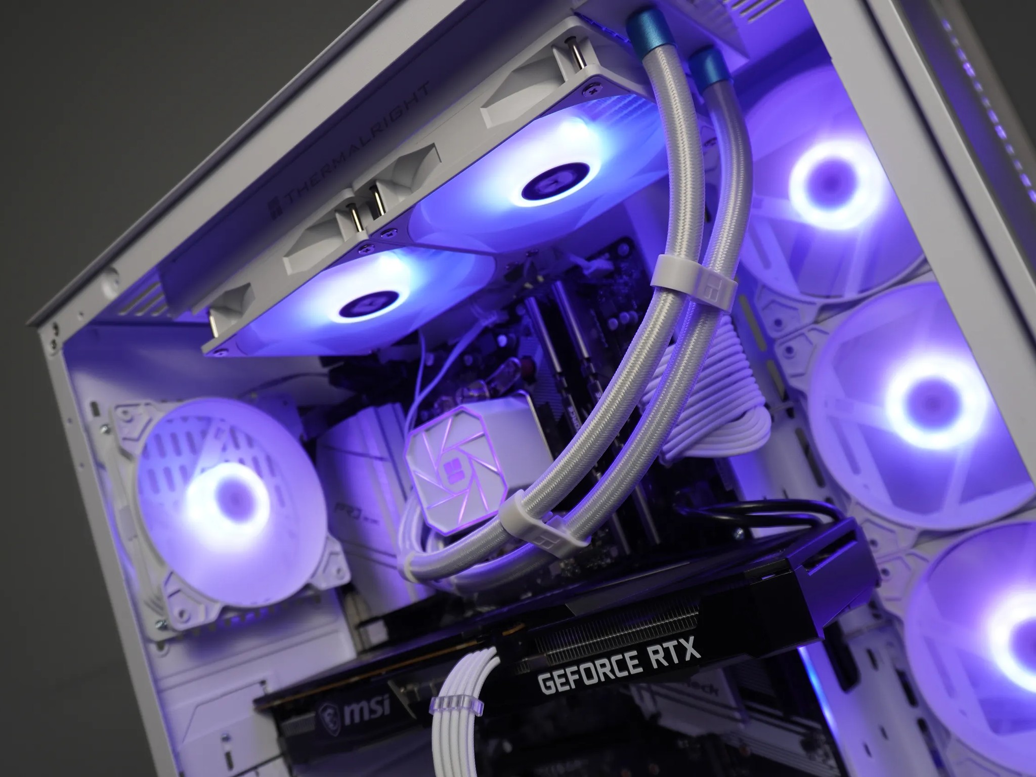 🤍WHITE BEAST🤍 1080p/1440p Machine 💚 RTX 3060ti 8GB 🧡 Ryzen 5 5600 | 32GB RAM | 1TB NVME