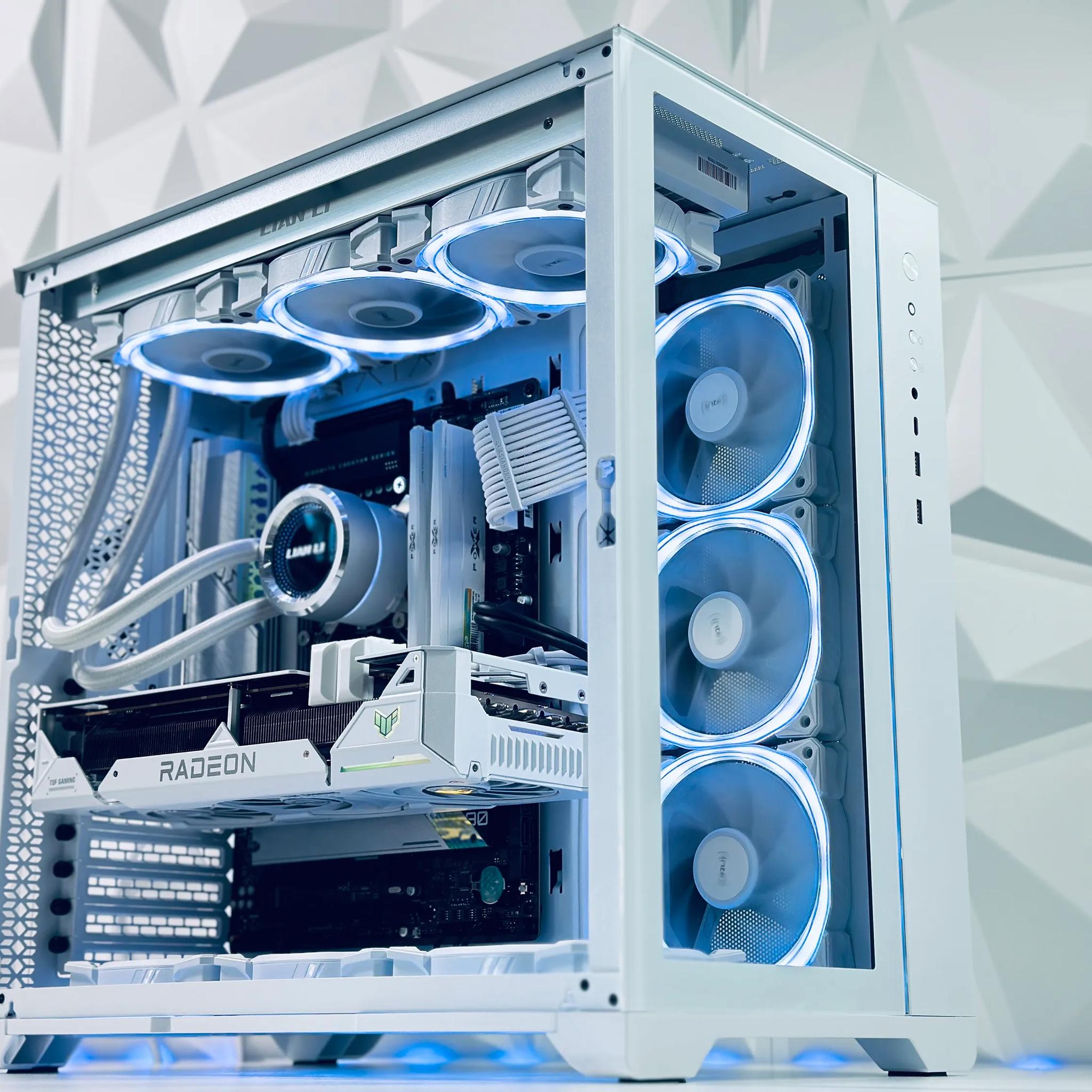 🧡✴️Extreme Liquid Cooled Gaming PC✴️AMD RX 7800 XT 16GB✴️Intel 13500 14 core✴️32GB DDR5✴️1TB NVME