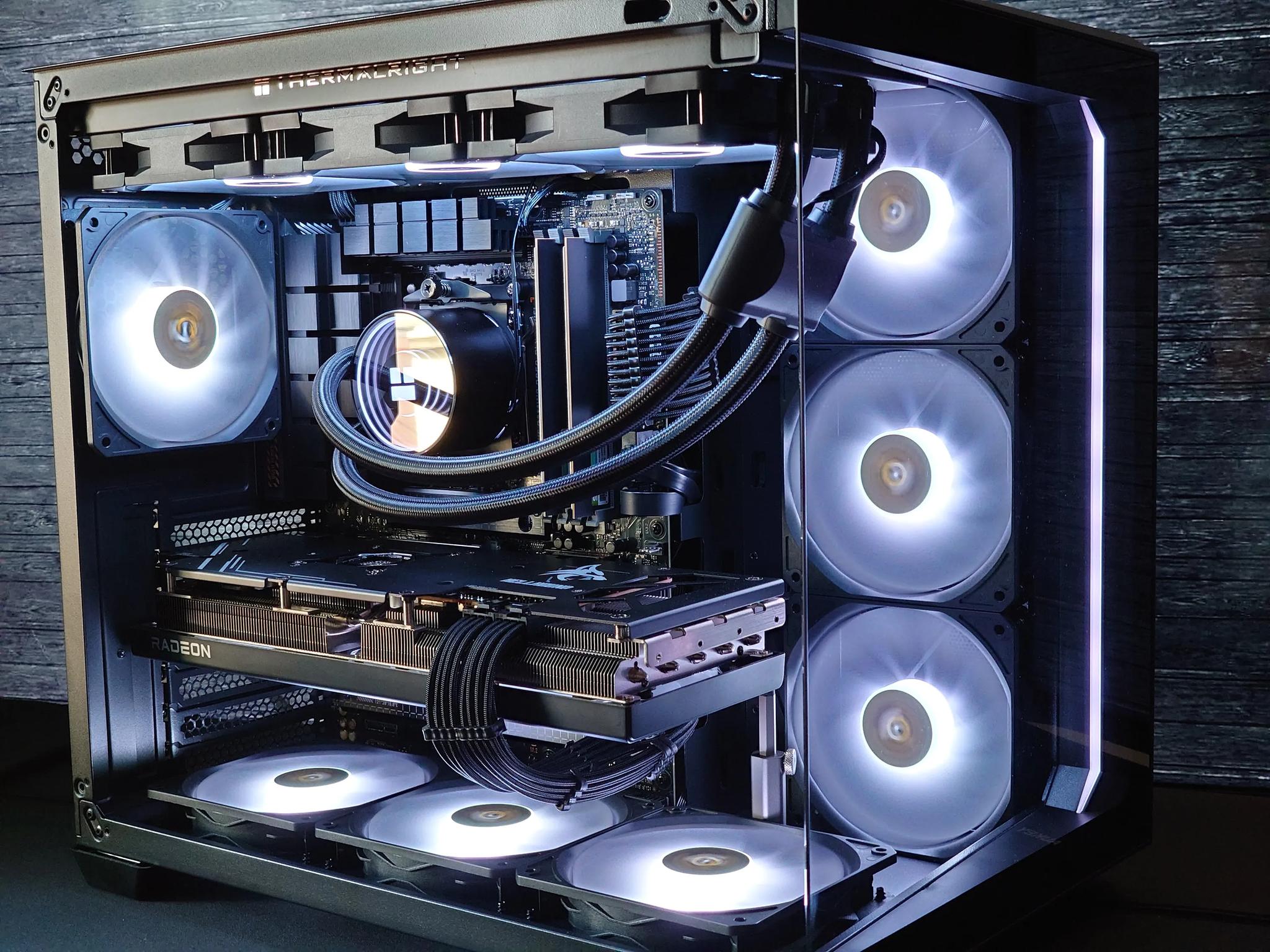 🌌🌑Dark Nebula🔭Liquid Cooled Gaming PC🔭AMD RX 7800 XT 16GB🔭Ryzen 5 7500F🔭32GB DDR5🔭1TB