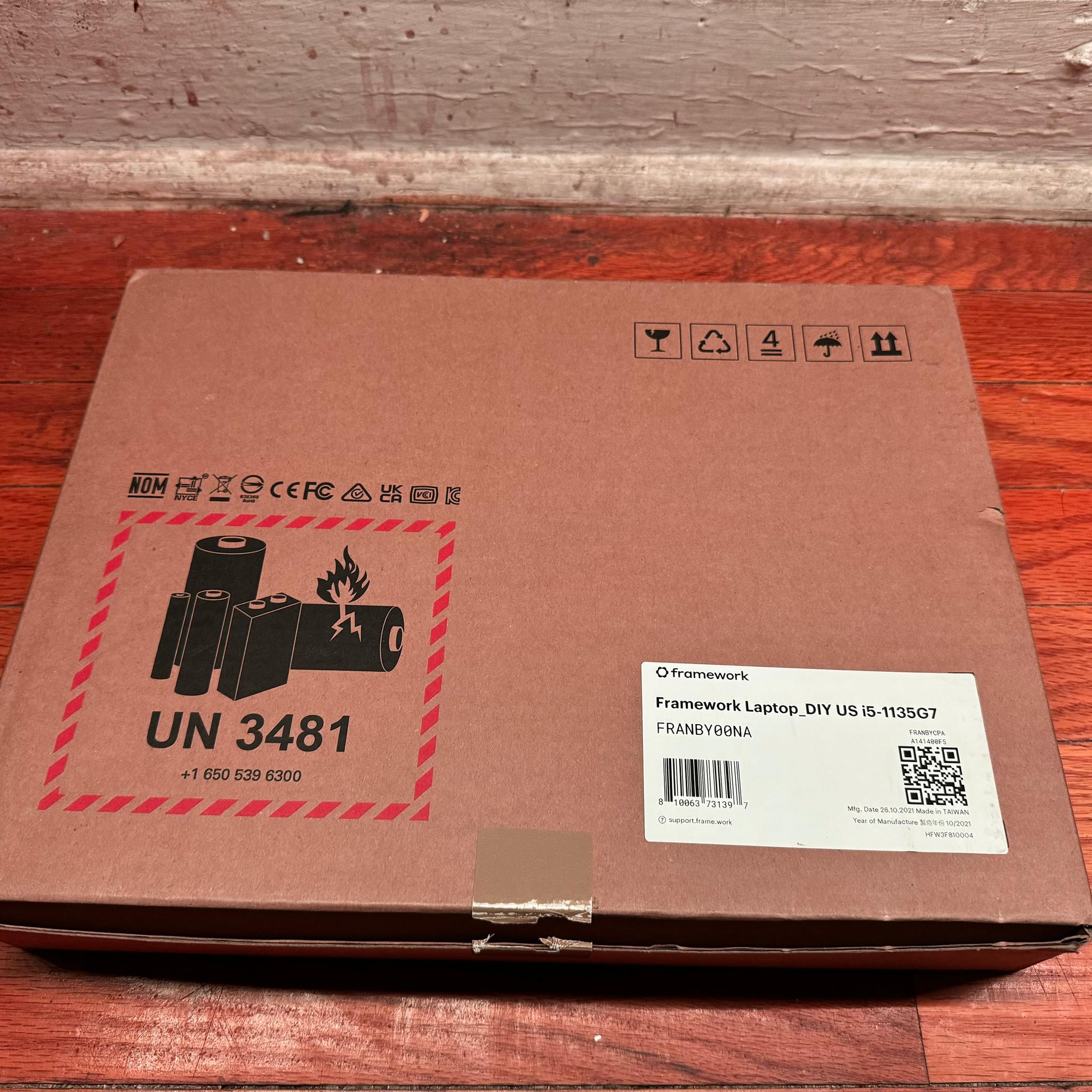 Framework 13_DIY US - Perfect Condition - Original Packaging & Parts / Some Upgraded