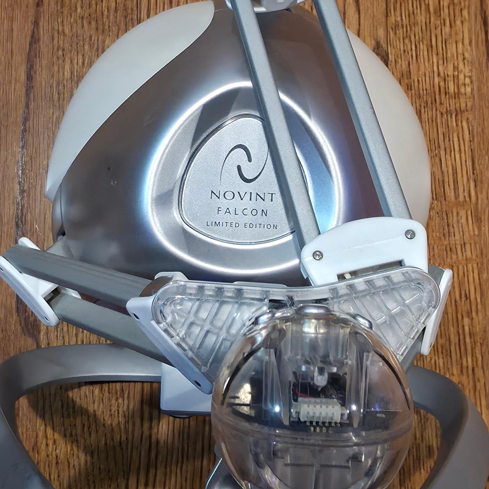 Novint Falcon Limited Edition White & Silver Haptic Controller – Tested