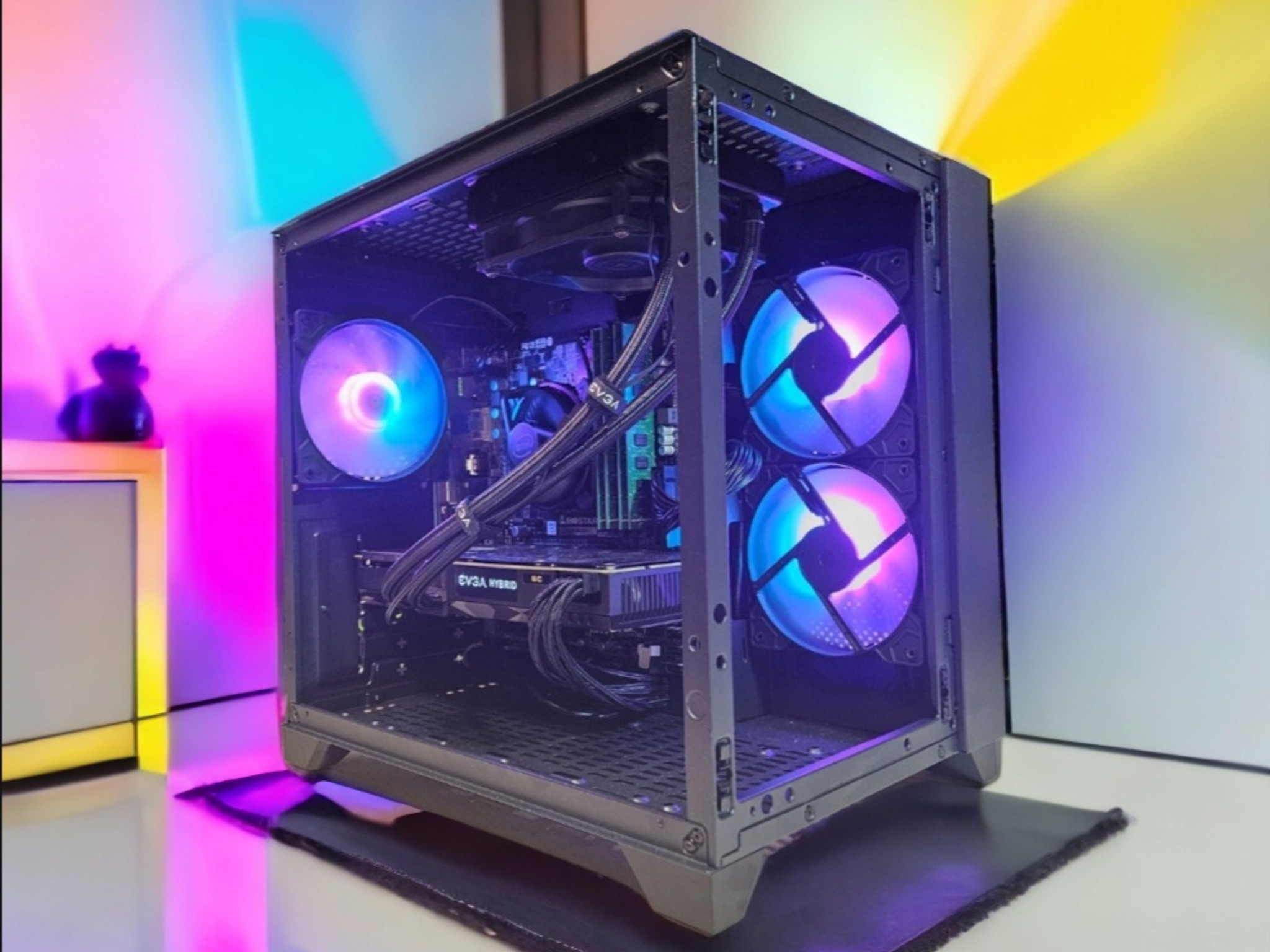 🔥HYBRID Gaming PC Hybrid GTX 1070Ti + i7 4790🔥