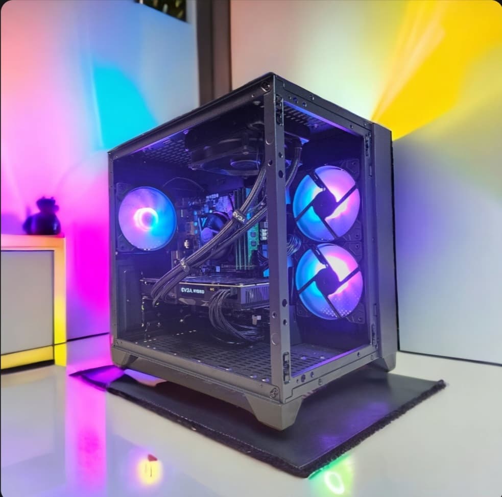 🔥HYBRID Gaming PC Hybrid GTX 1070Ti + i7 4790🔥