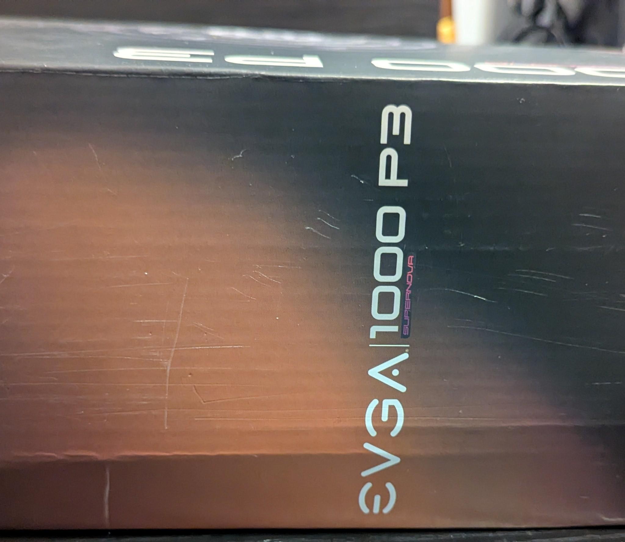 EVGA 1000w 80+ Platnium P3 power supply