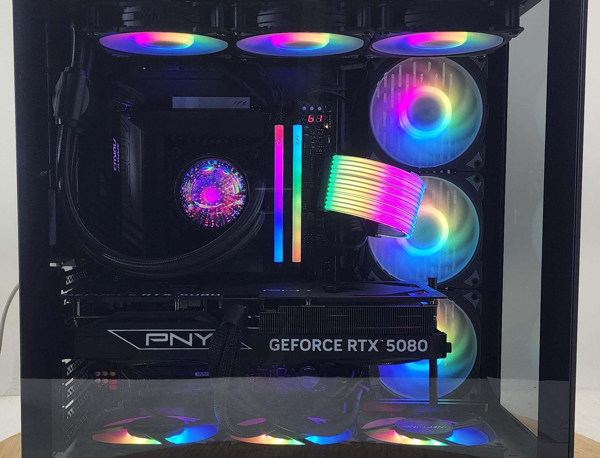 Gaming PC Ultra 7 270K Plus 32GB RAM 2TB SSD RTX 5080 16GB Windows 11 Computer
