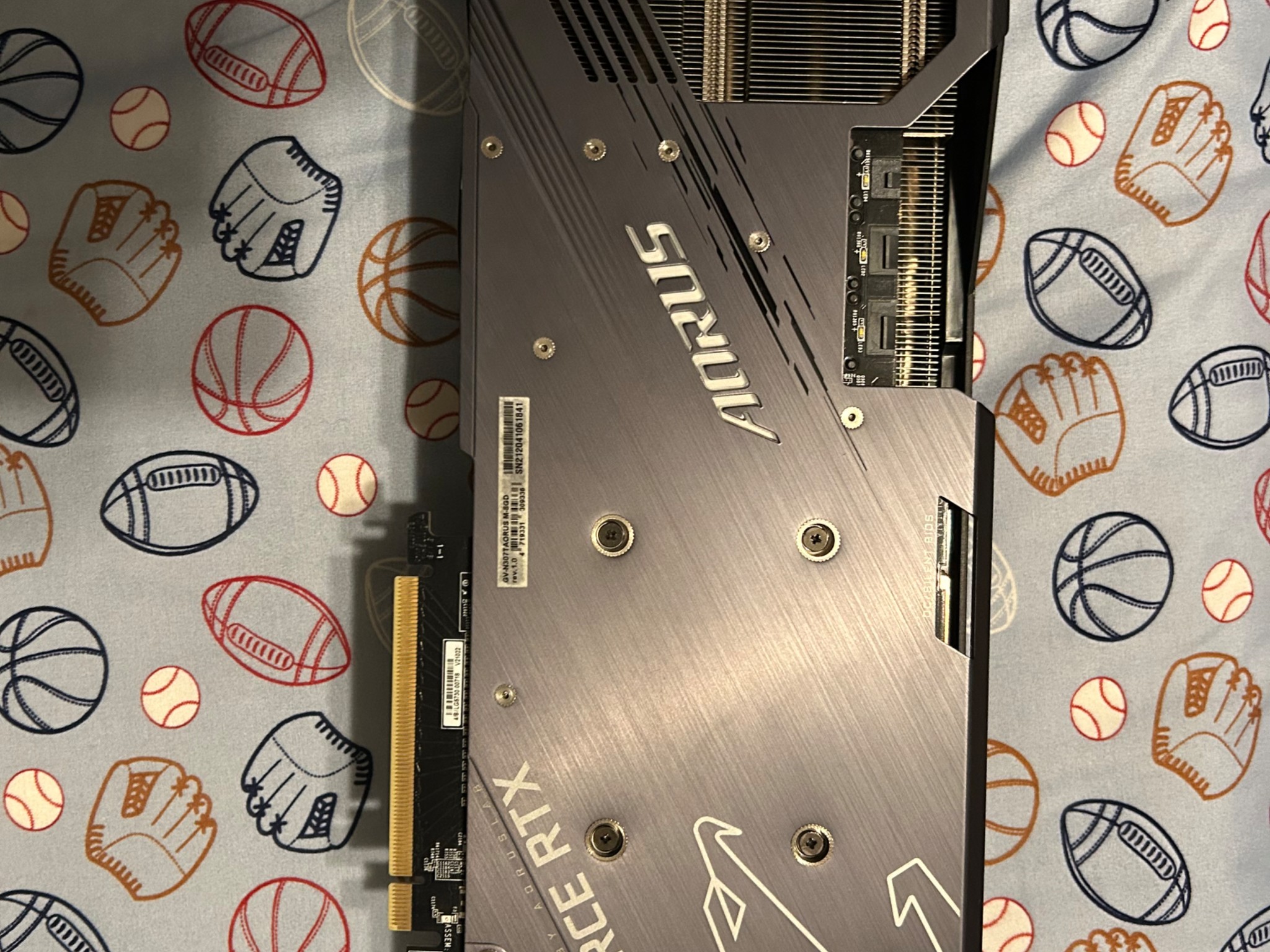 Auros 3070 TI 8GB LCD Screen