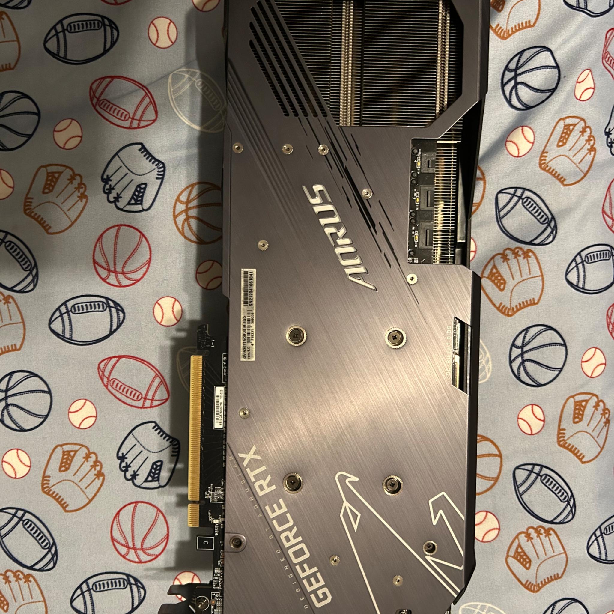 Auros 3070 TI 8GB LCD Screen