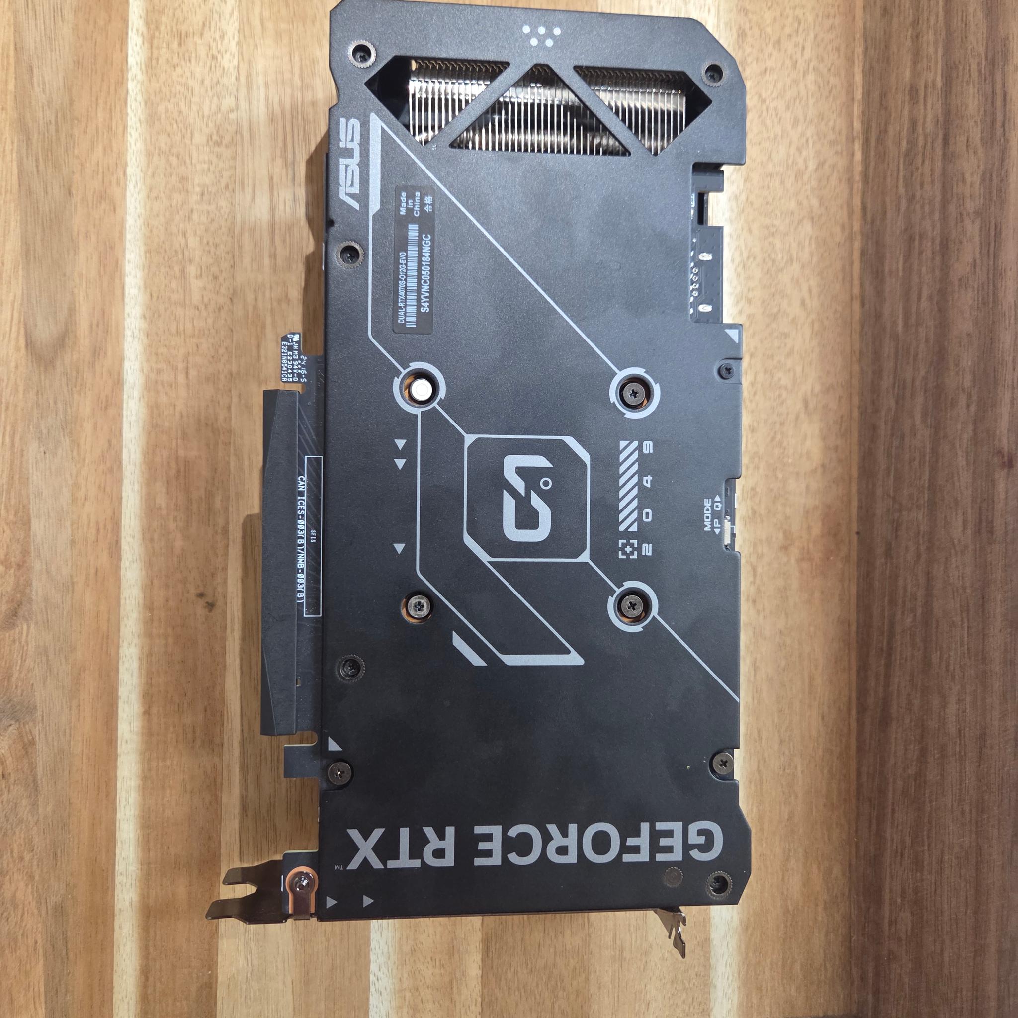 Asus DUAL EVO GeForce RTX 4070 SUPER