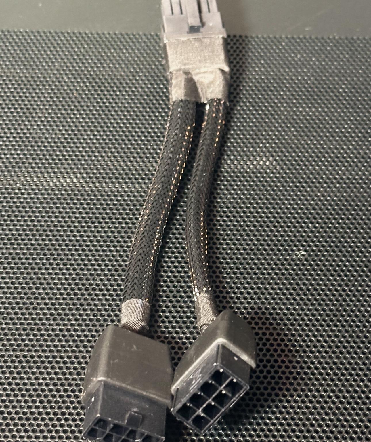 Nvidia 12VHPWR 12+4Pin to 2x8Pin(6+2P) Power Adapter Cable for RTX 40 series