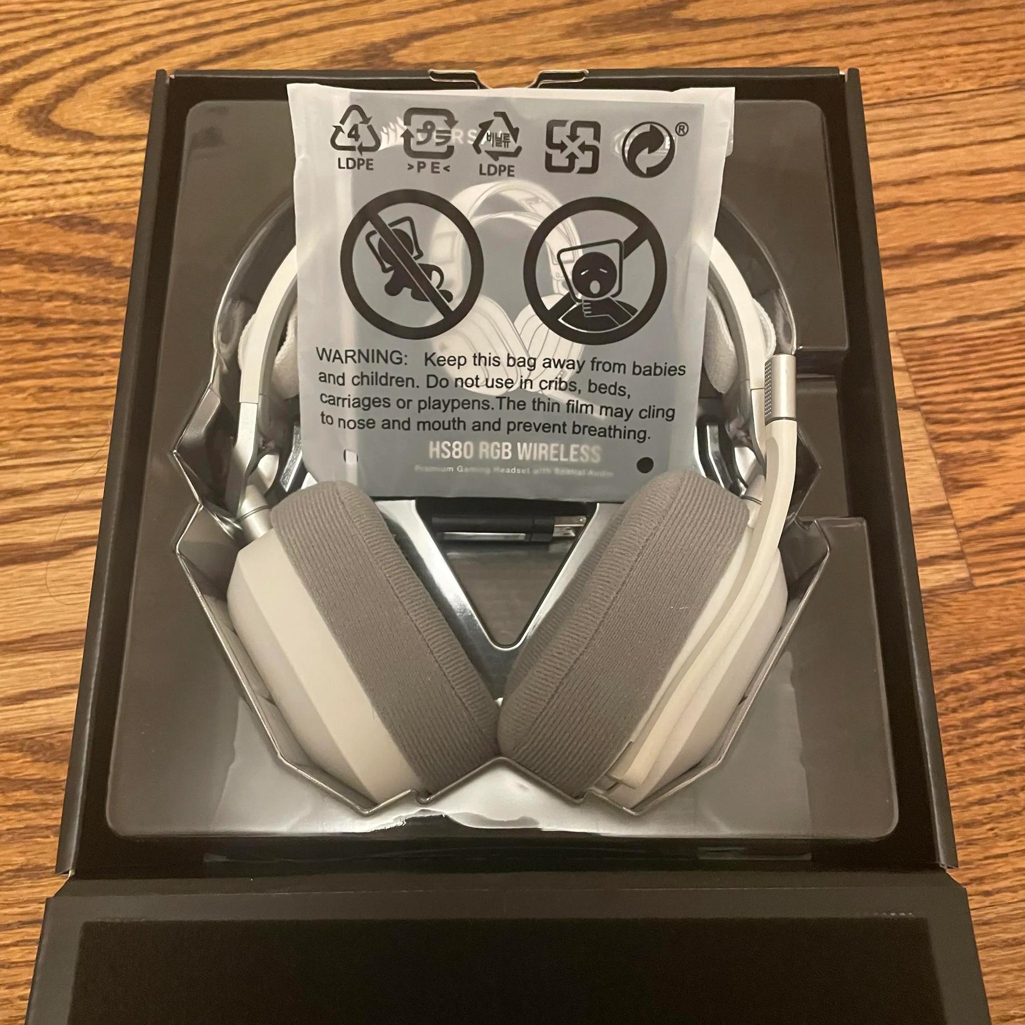 Like New Corsair HS80 RGB Wireless Gaming Headset