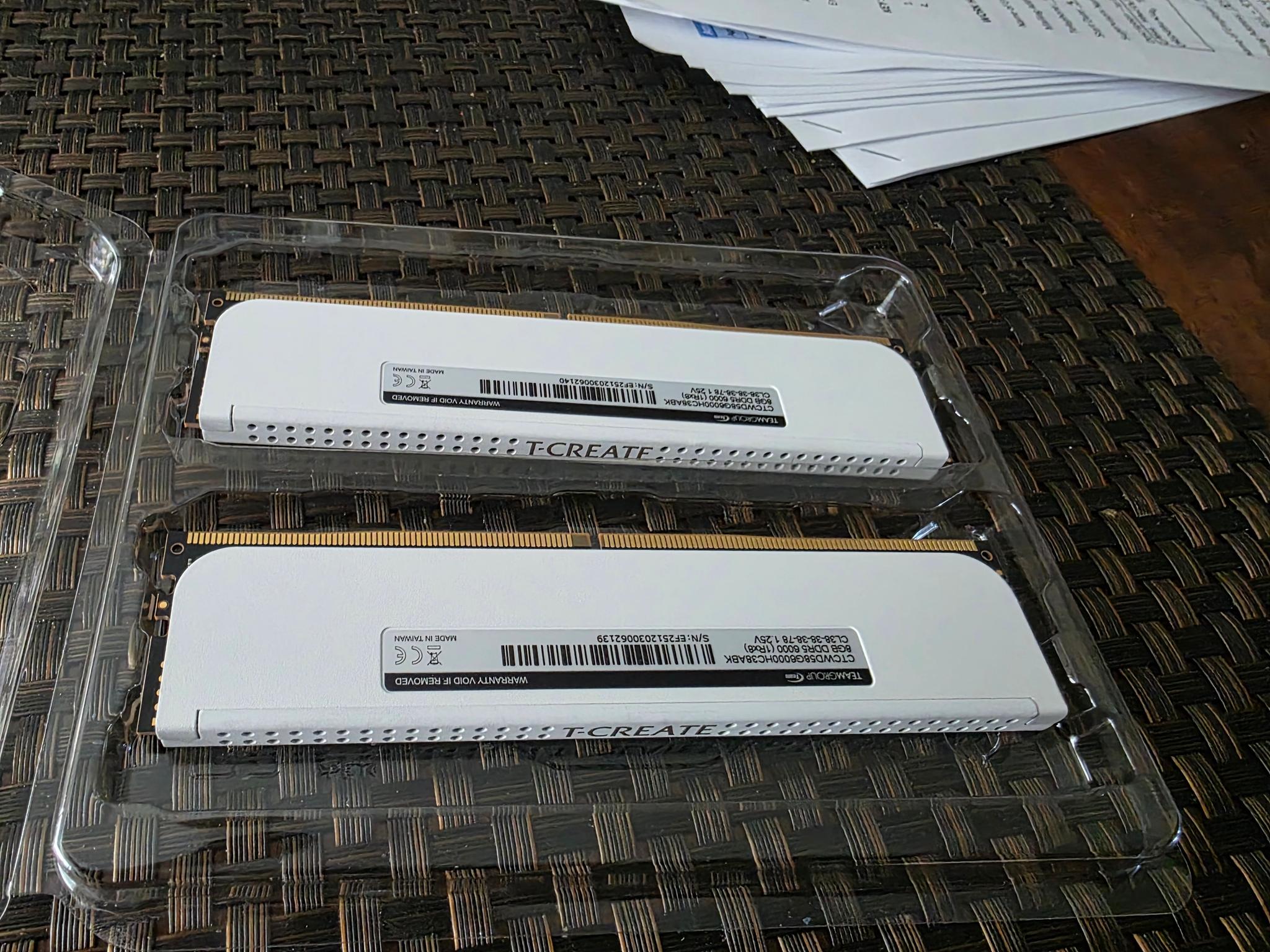 TeamGroup DDR5 6000 (2×8GB) 16GB