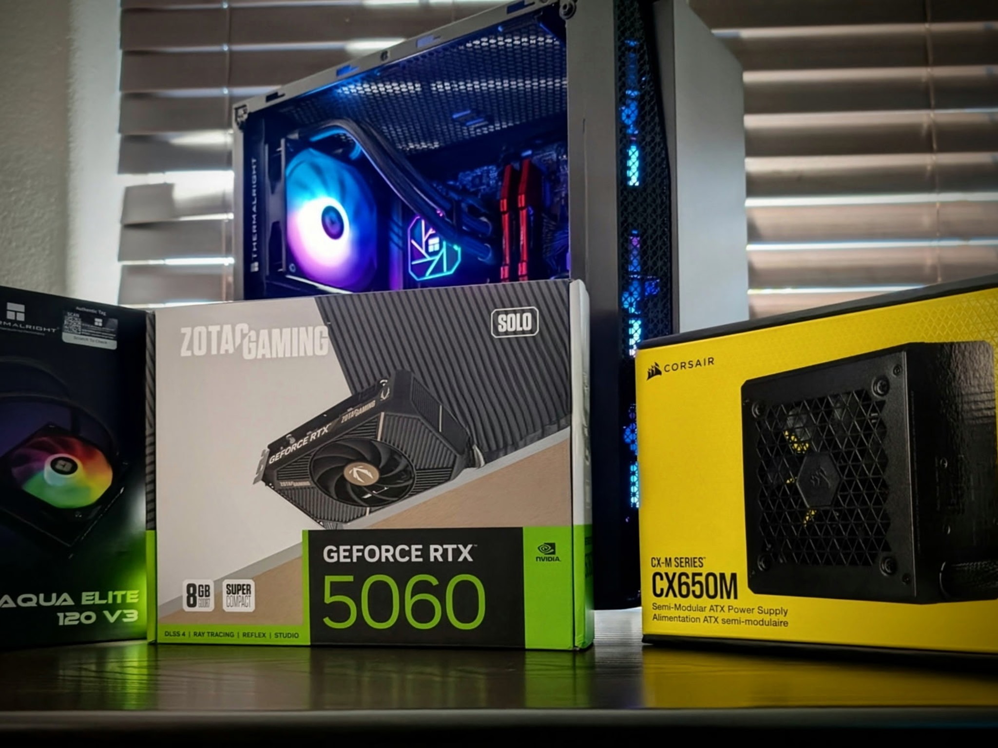 AMD Ryzen 5 5500 | RTX 5060 8GB | 16GB DDR4 | 1TB NVMe SSD | Wifi | Windows 11 Home |  Gaming PC